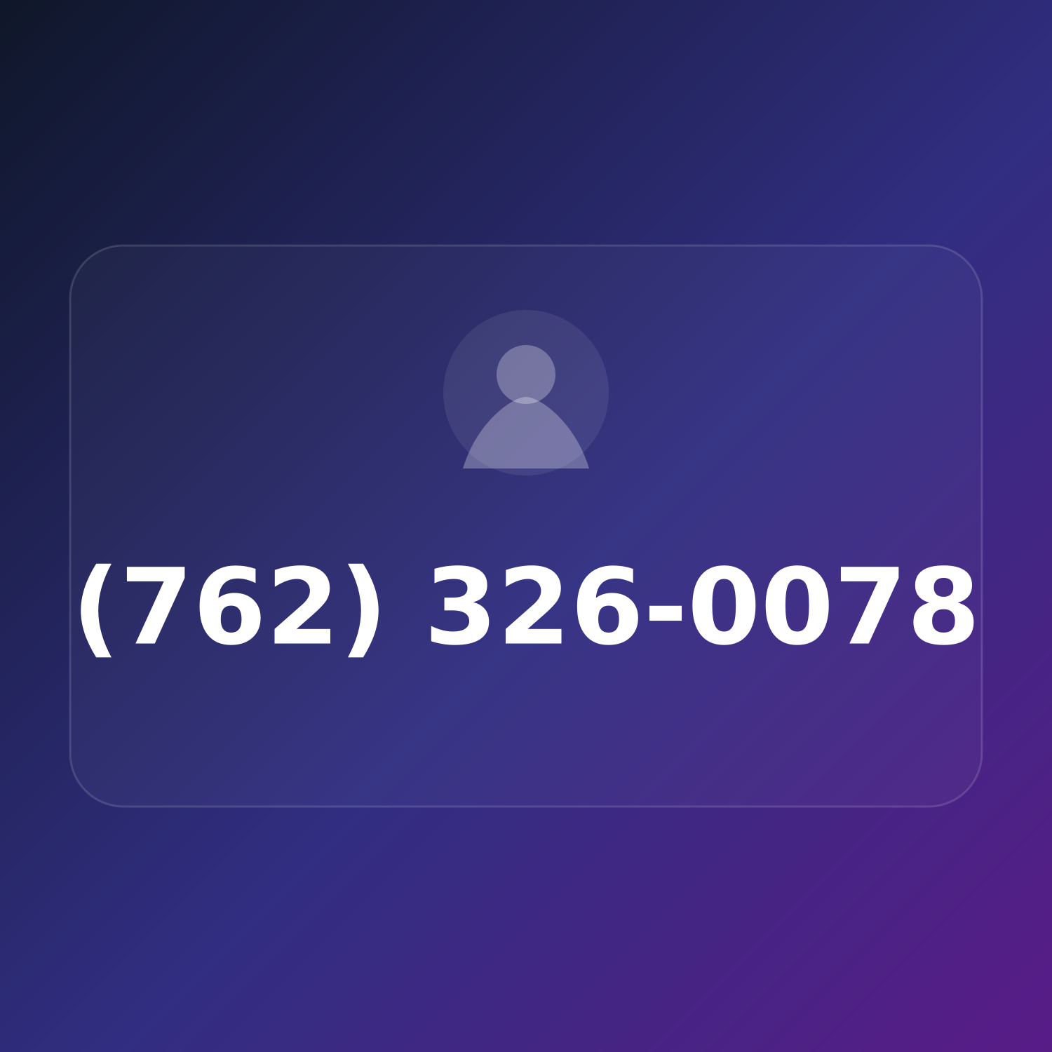(762) 326-0078 product image