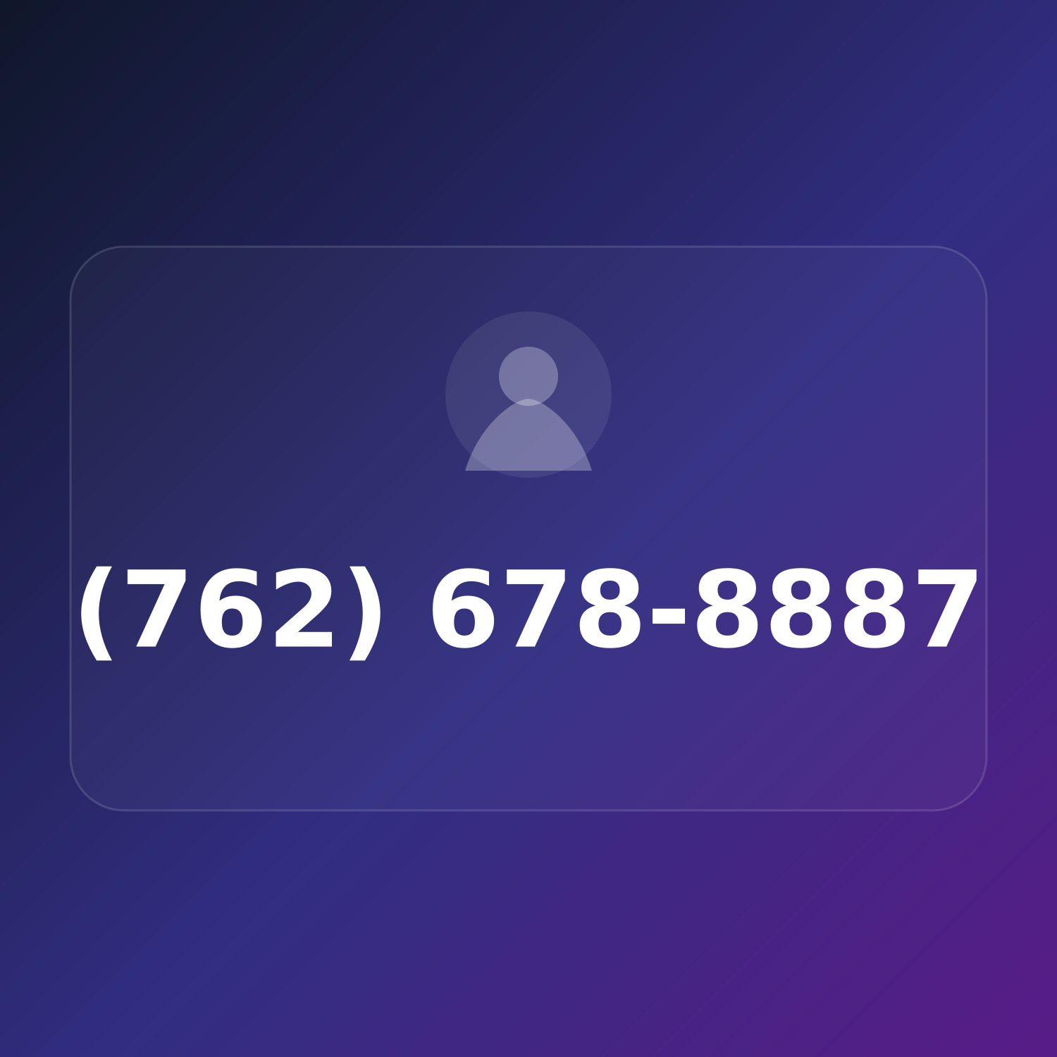 (762) 678-8887 product image