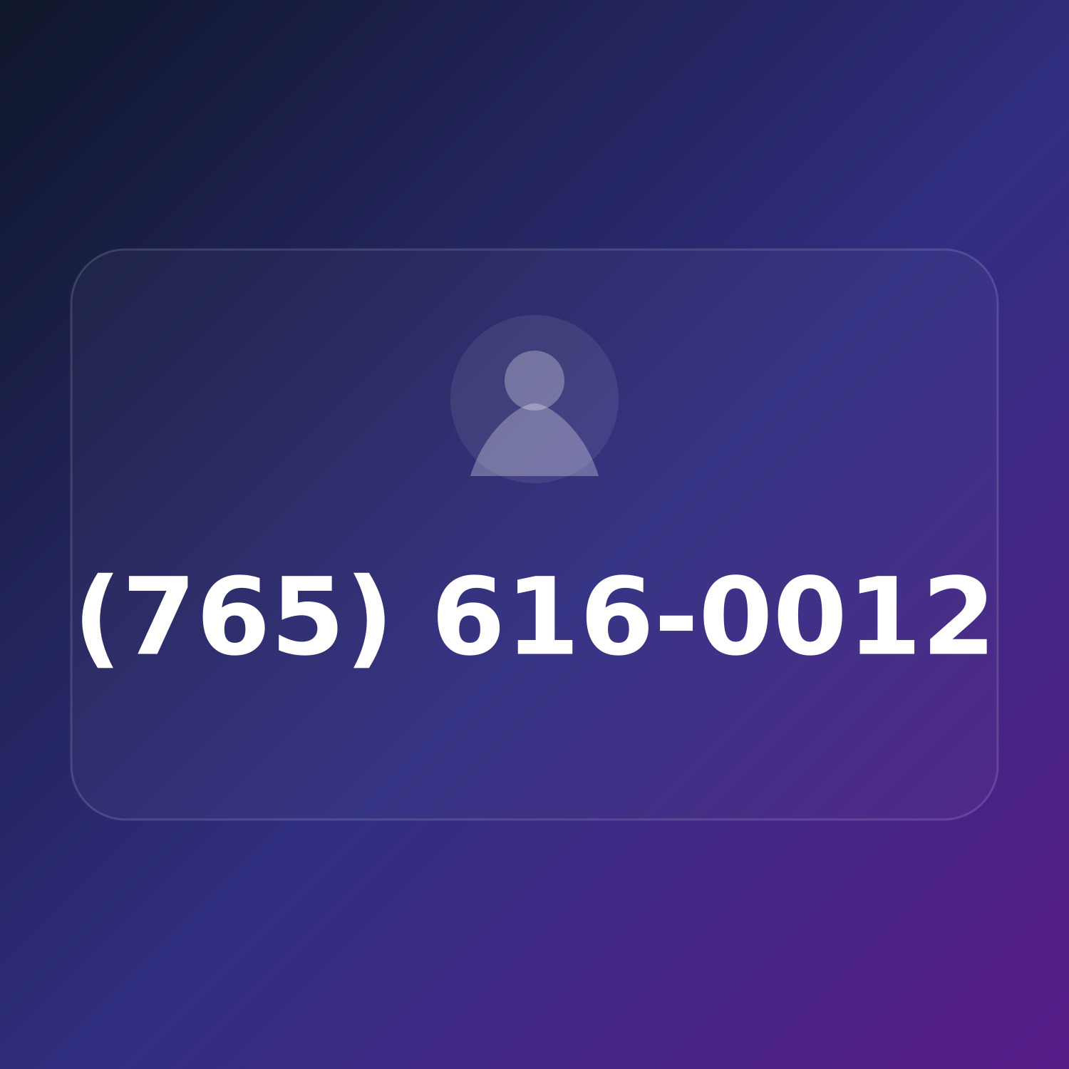 (765) 616-0012 product image