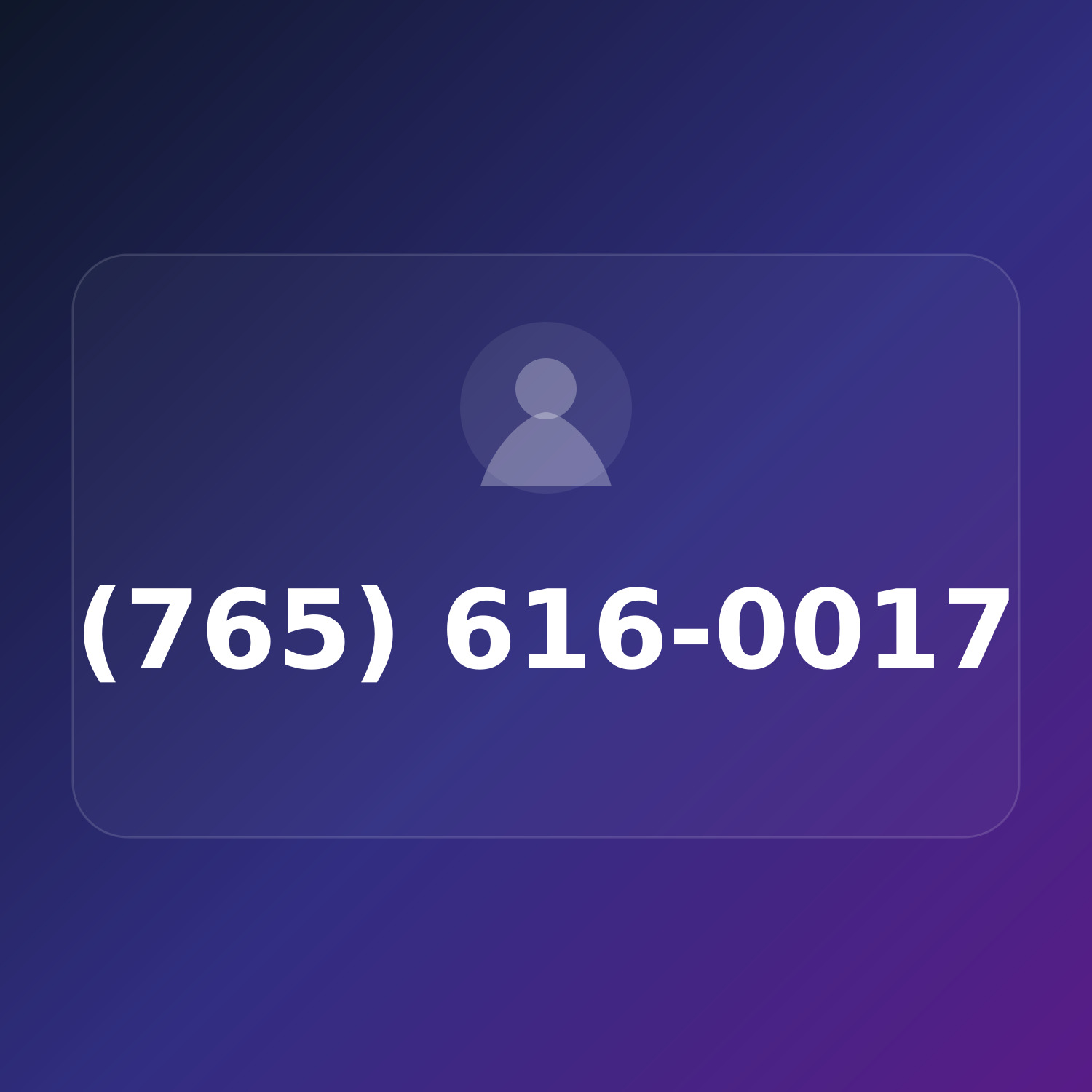 (765) 616-0017 product image
