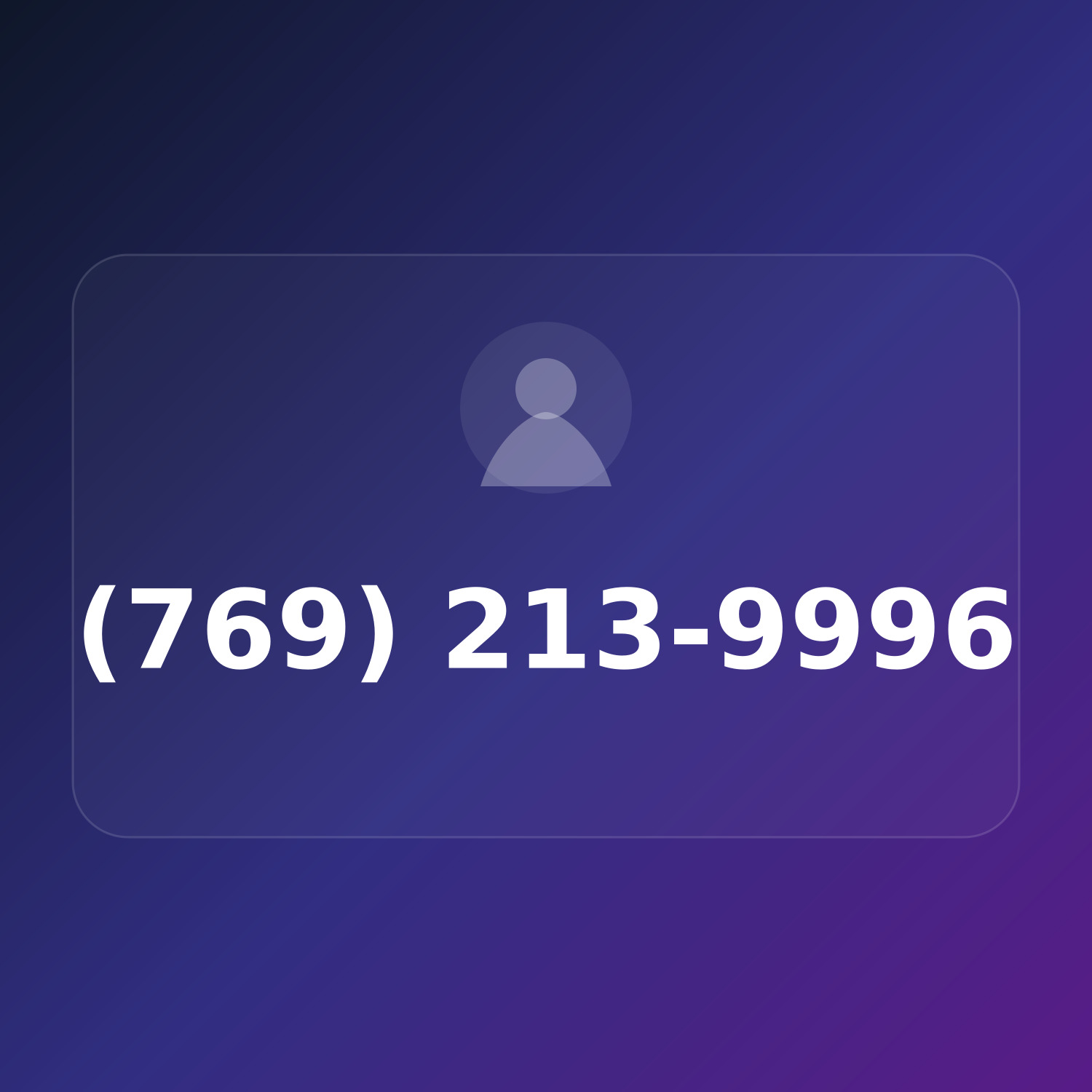 (769) 213-9996 product image