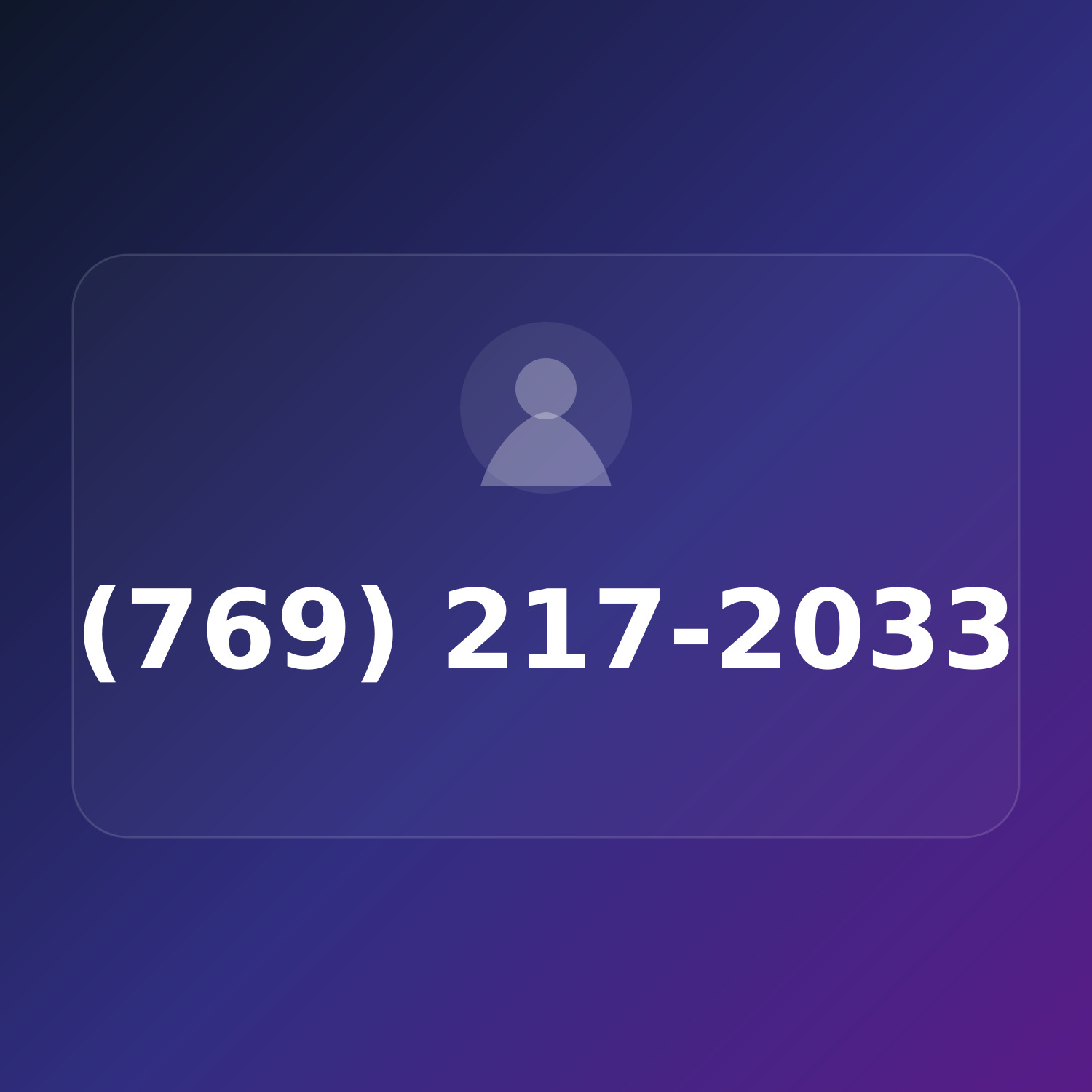(769) 217-2033 product image