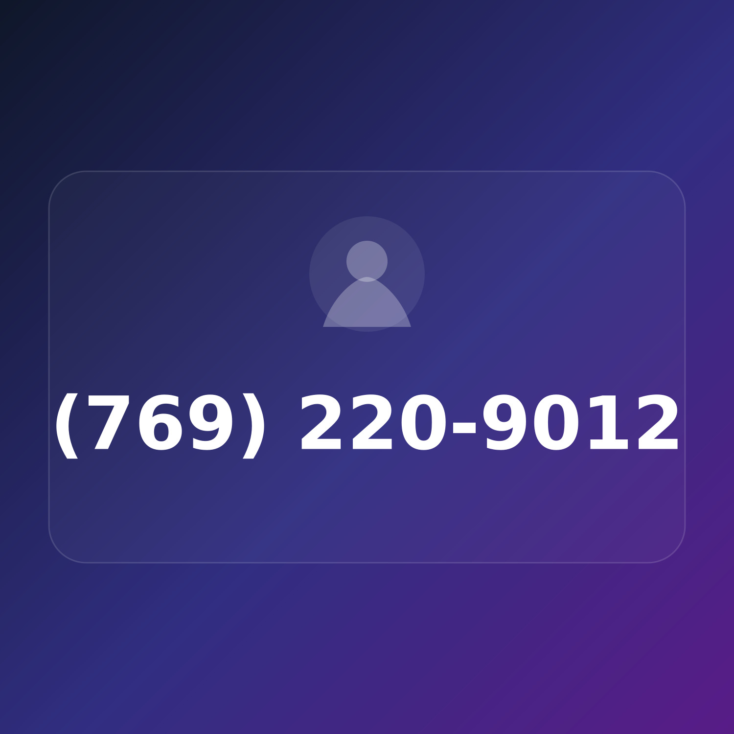 (769) 220-9012 product image