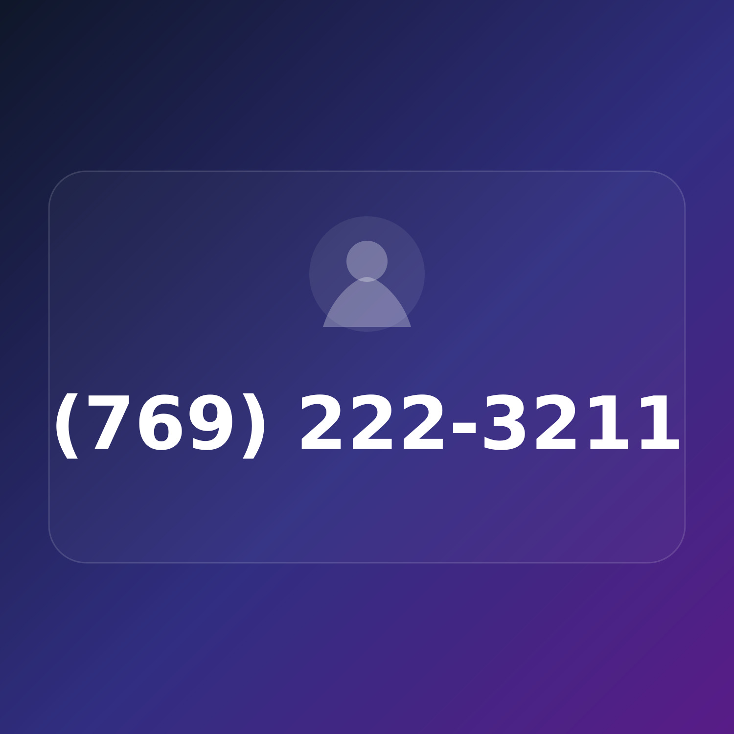 (769) 222-3211 product image