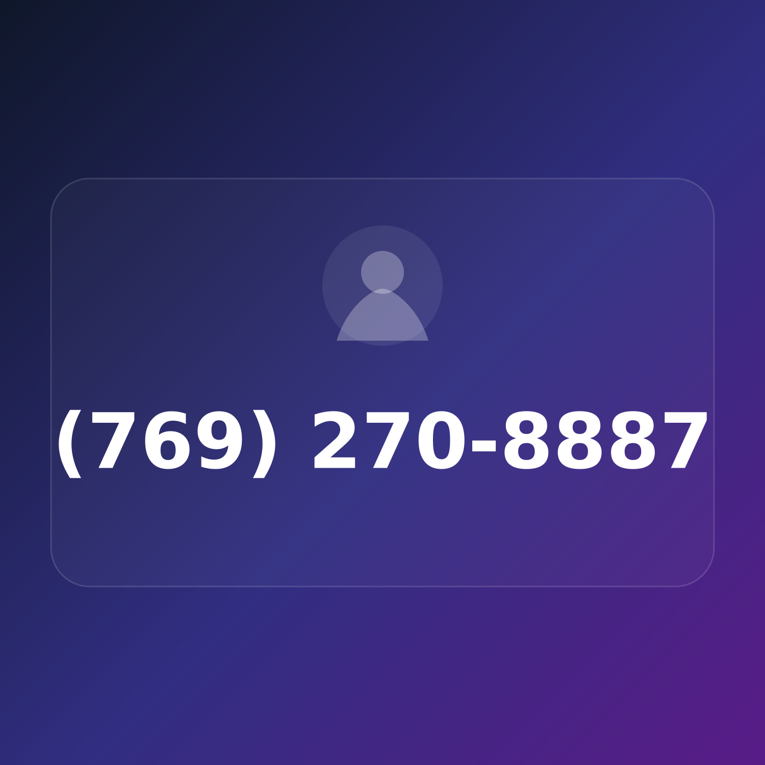 (769) 270-8887 product image