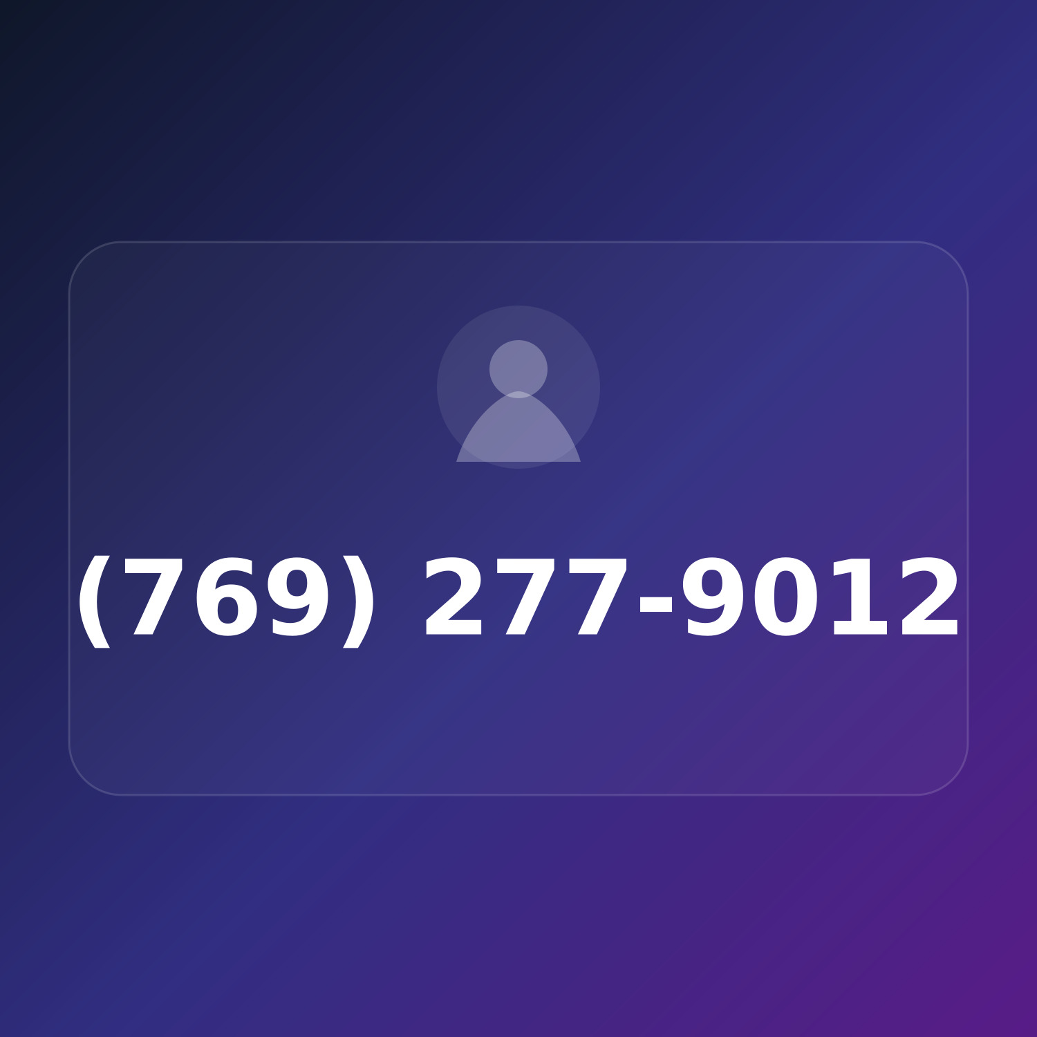 (769) 277-9012 product image