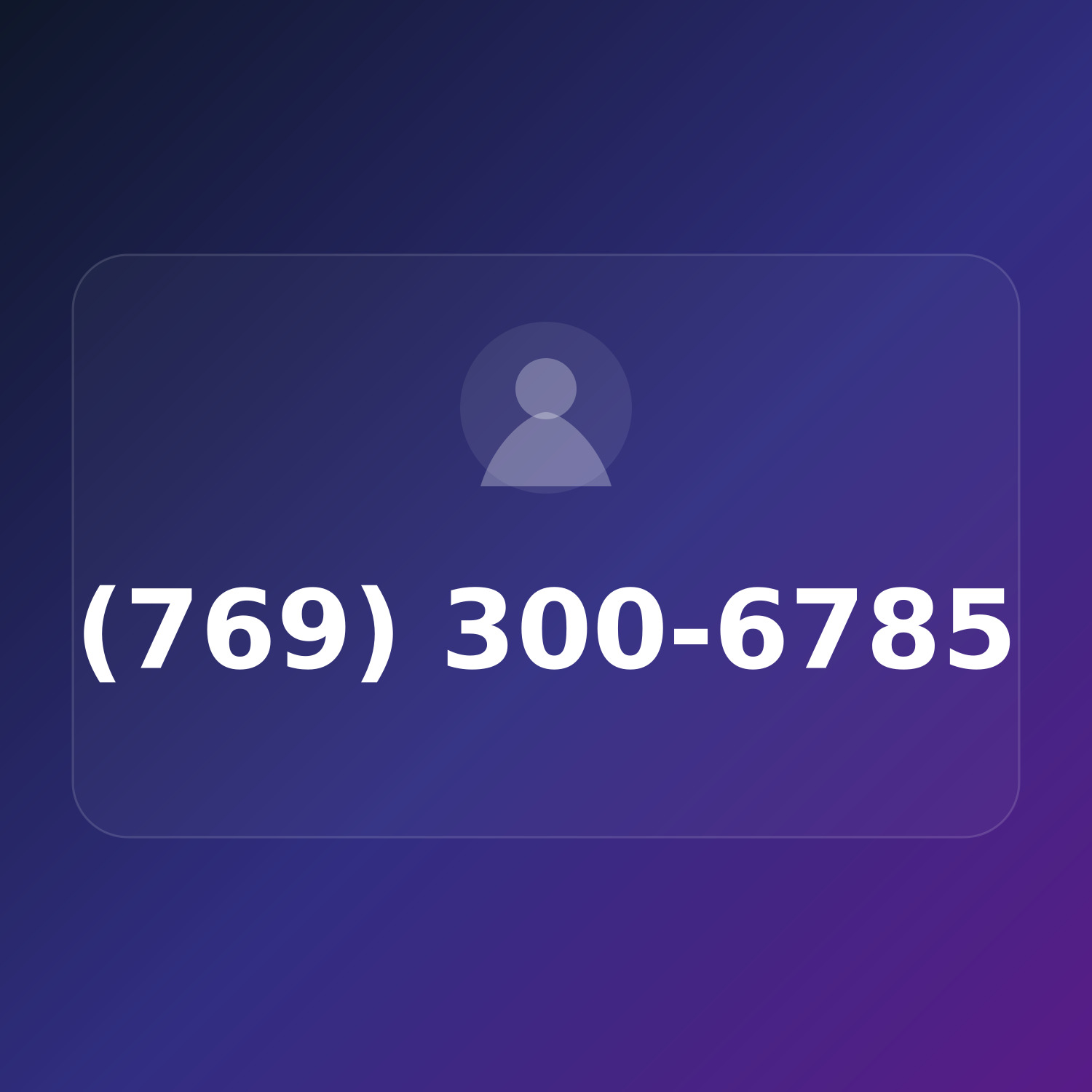 (769) 300-6785 product image