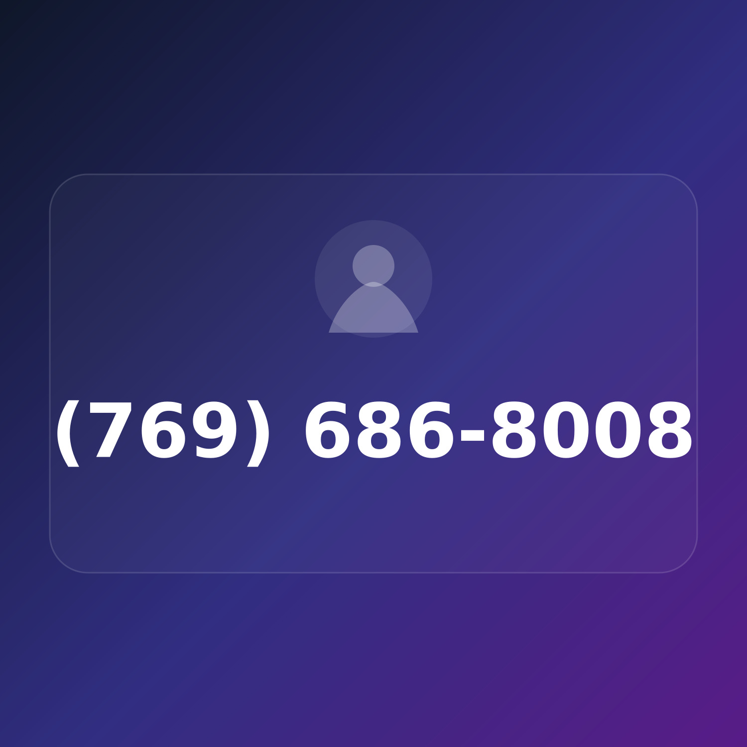 (769) 686-8008 product image