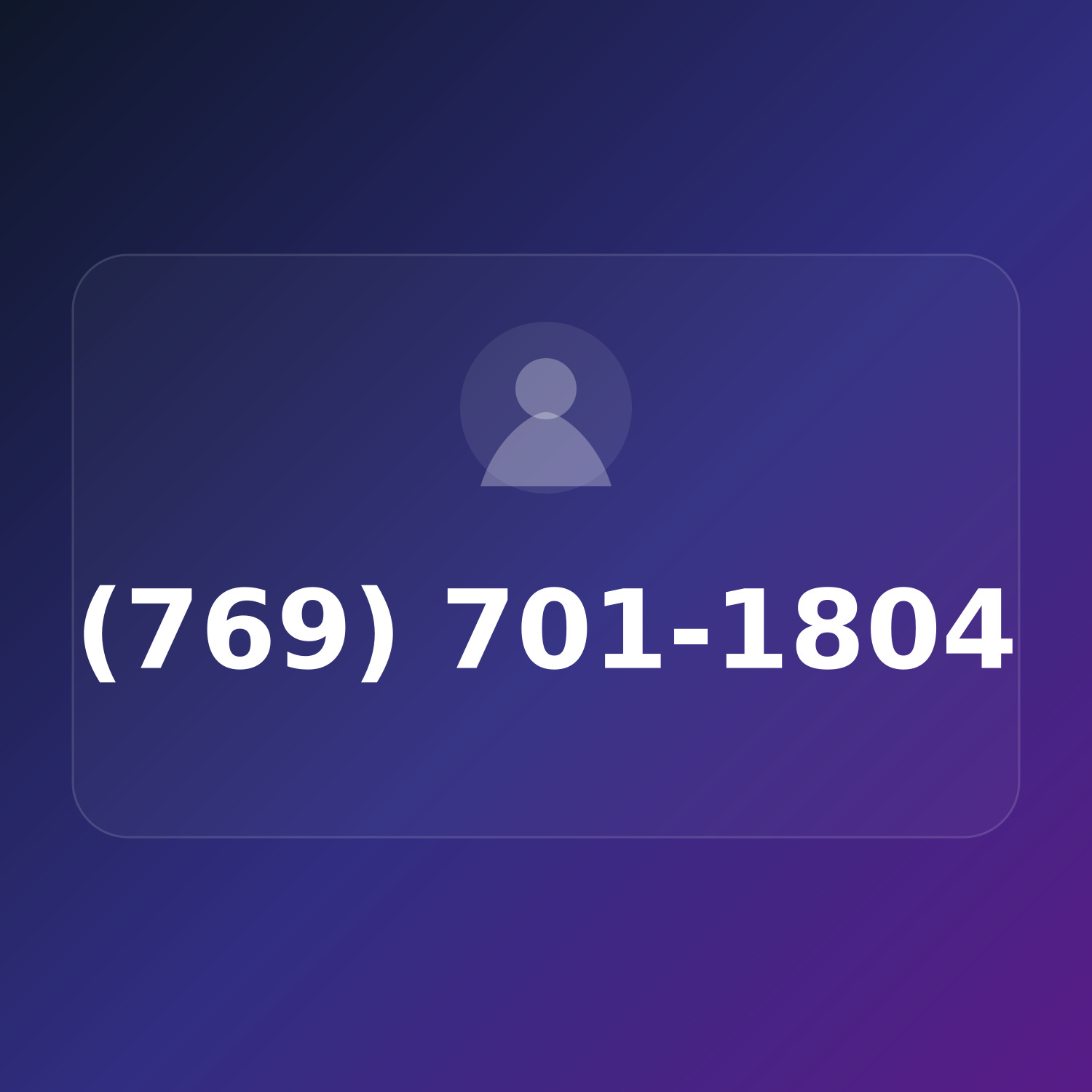 (769) 701-1804 product image