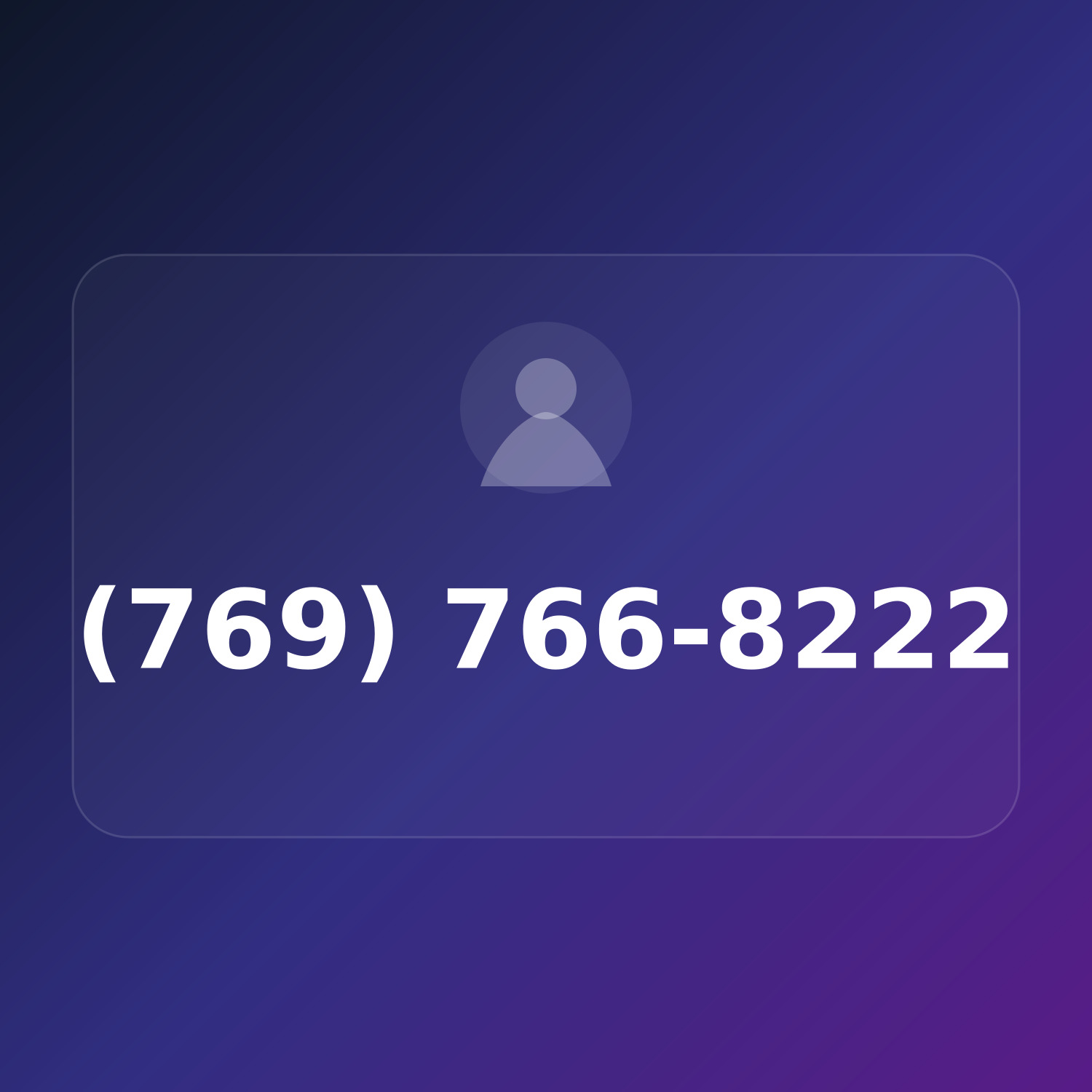 (769) 766-8222 product image