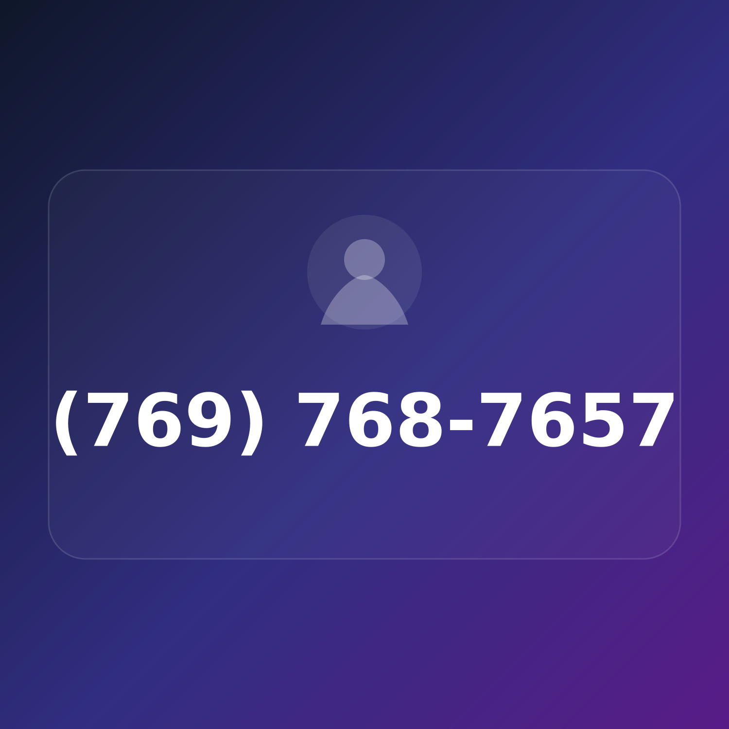(769) 768-7657 product image