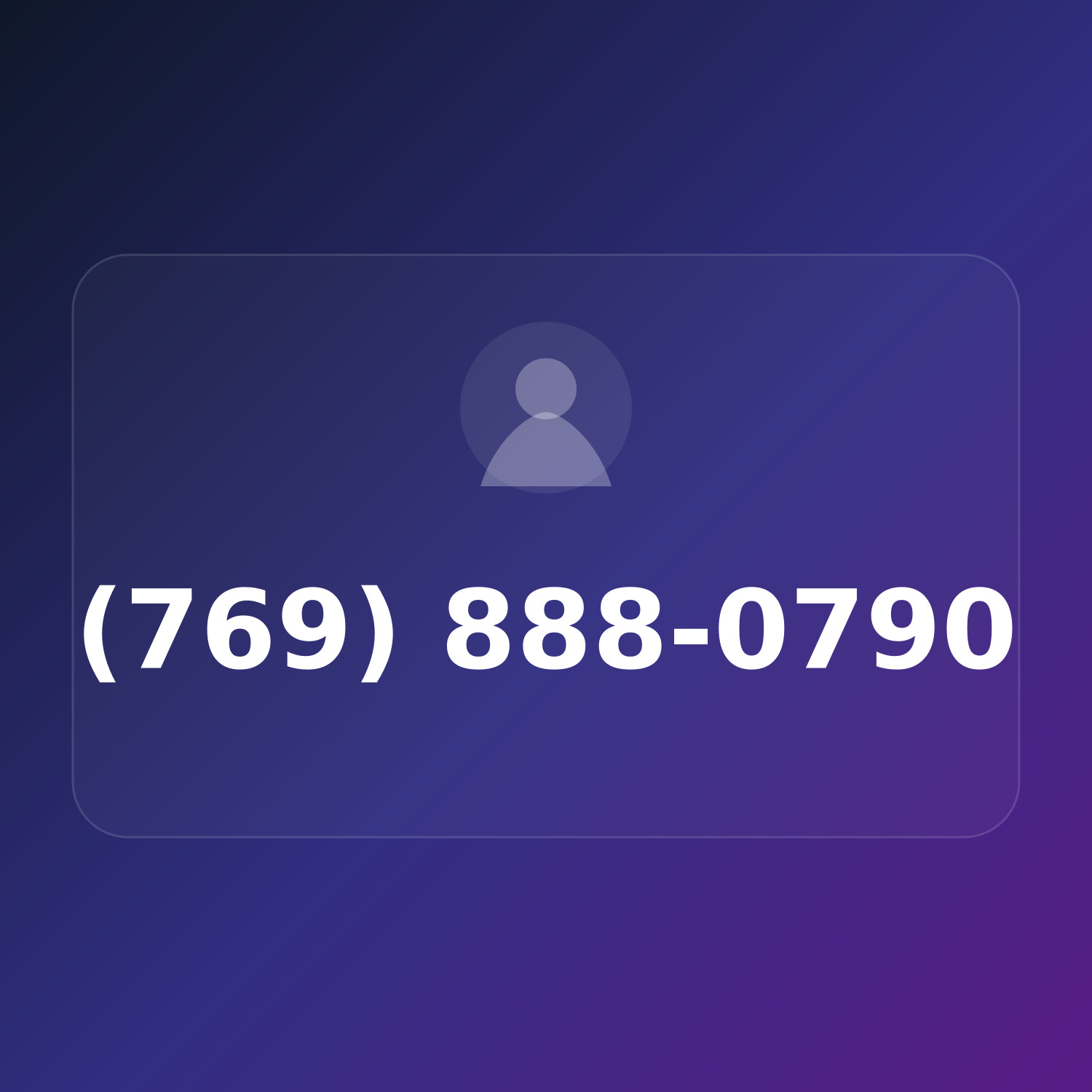(769) 888-0790 product image
