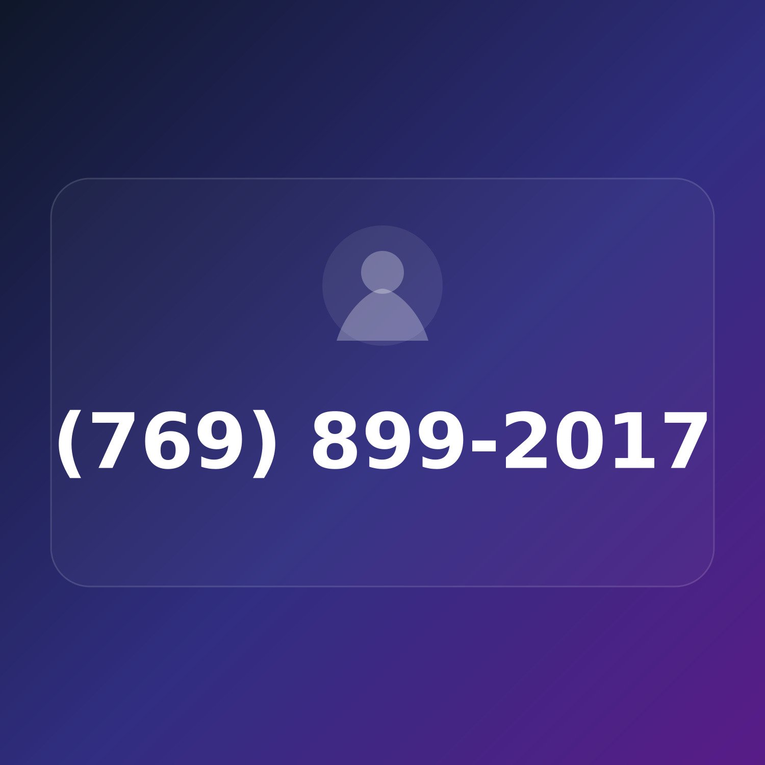 (769) 899-2017 product image