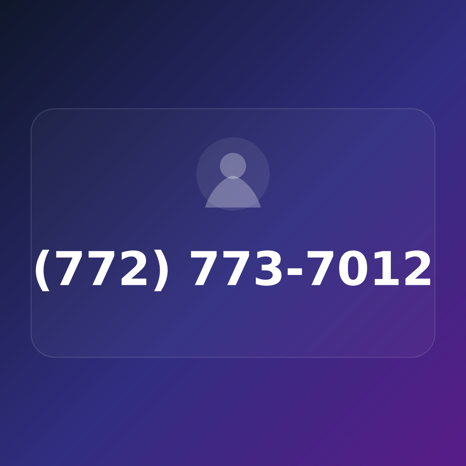 (772) 773-7012 product image