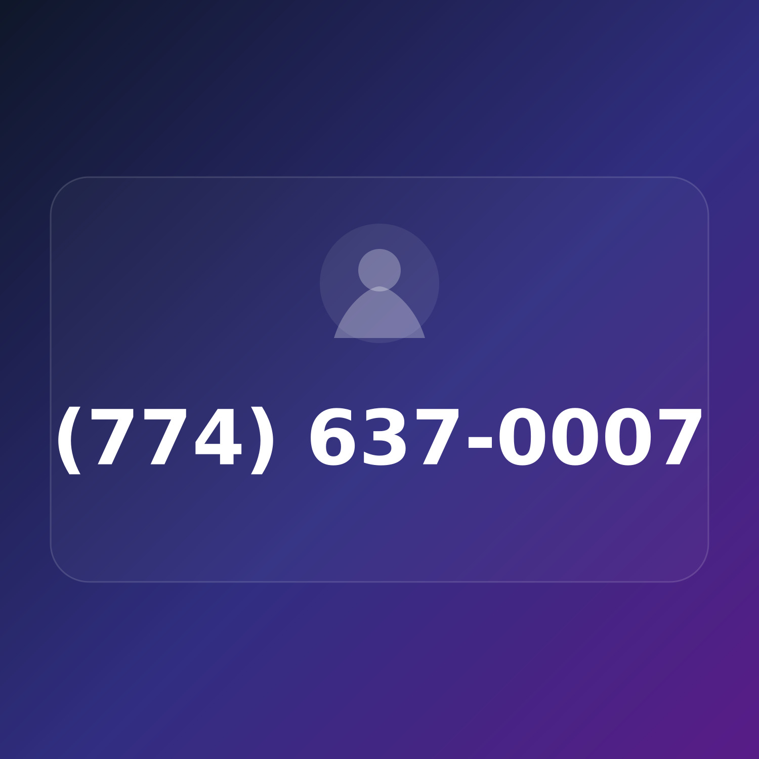 (774) 637-0007 product image