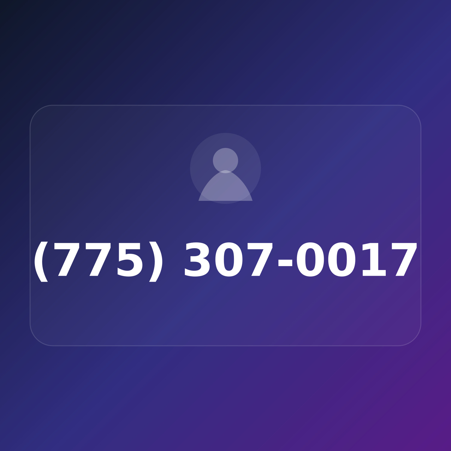 (775) 307-0017 product image
