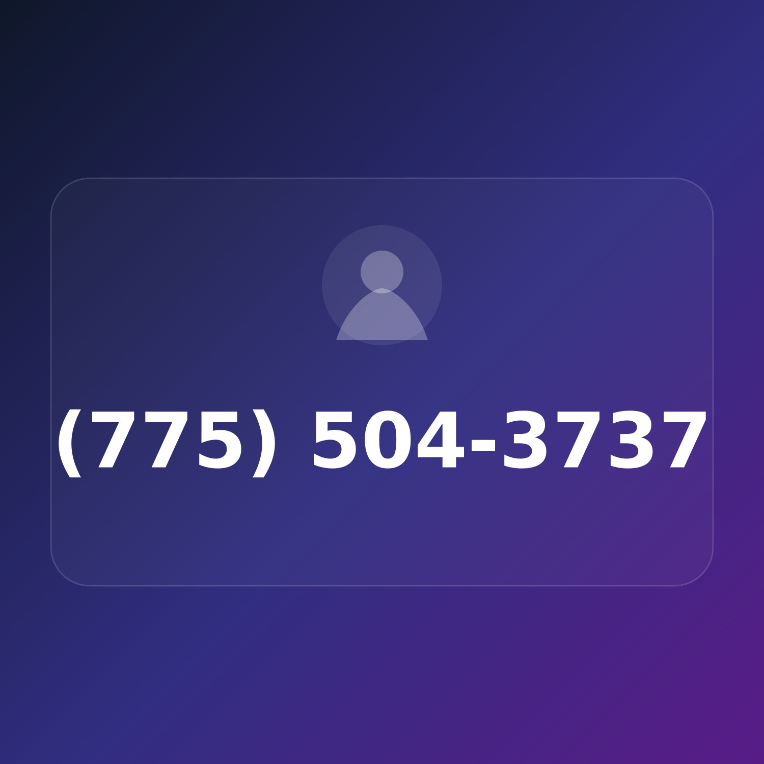 (775) 504-3737 product image