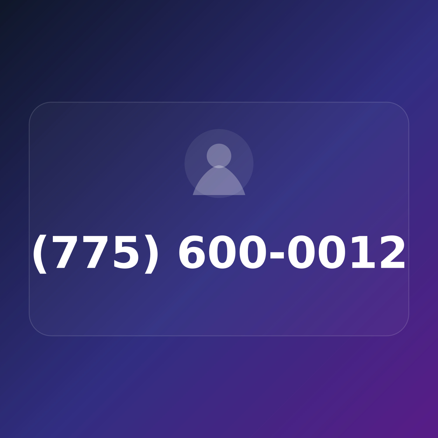(775) 600-0012 product image