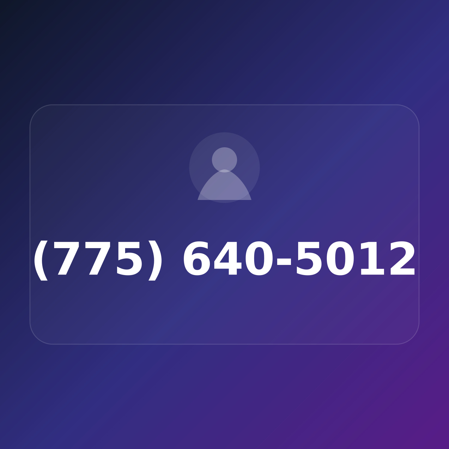 (775) 640-5012 product image