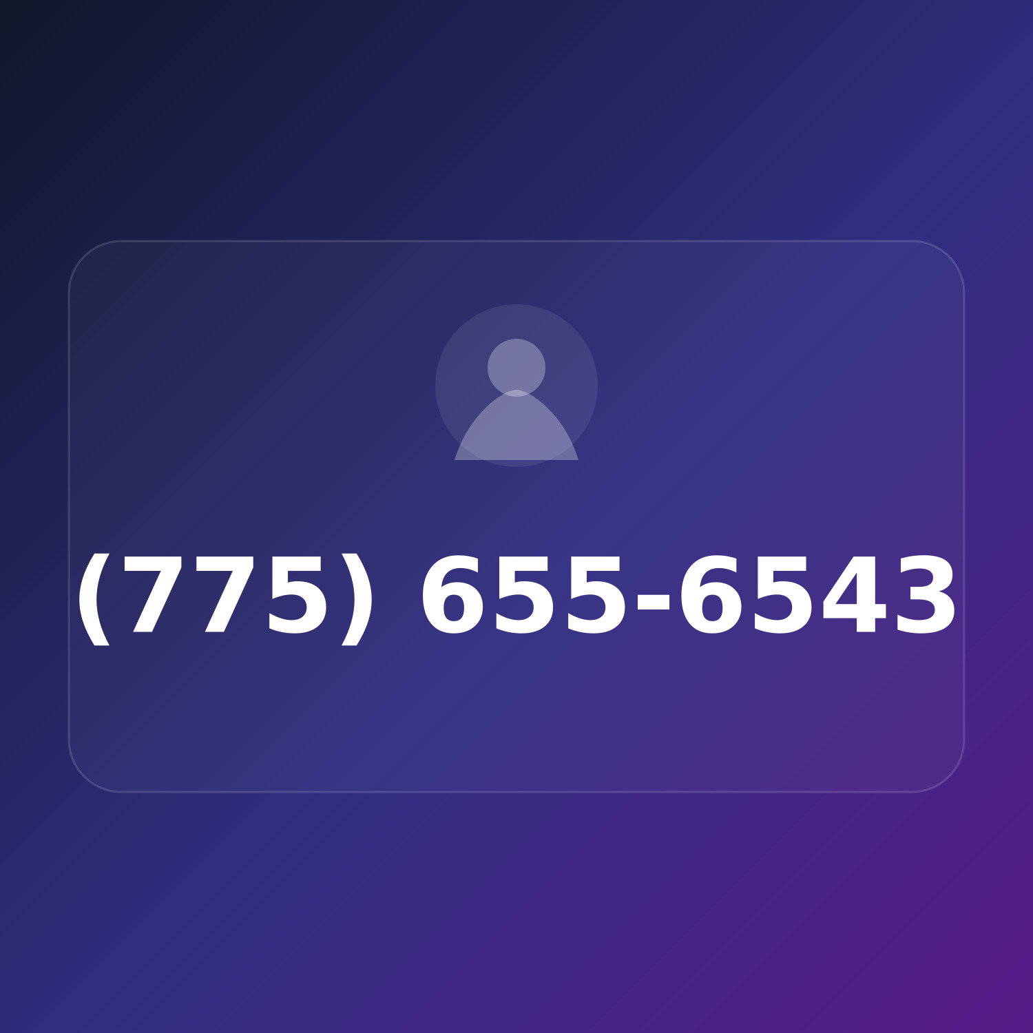 (775) 655-6543 product image