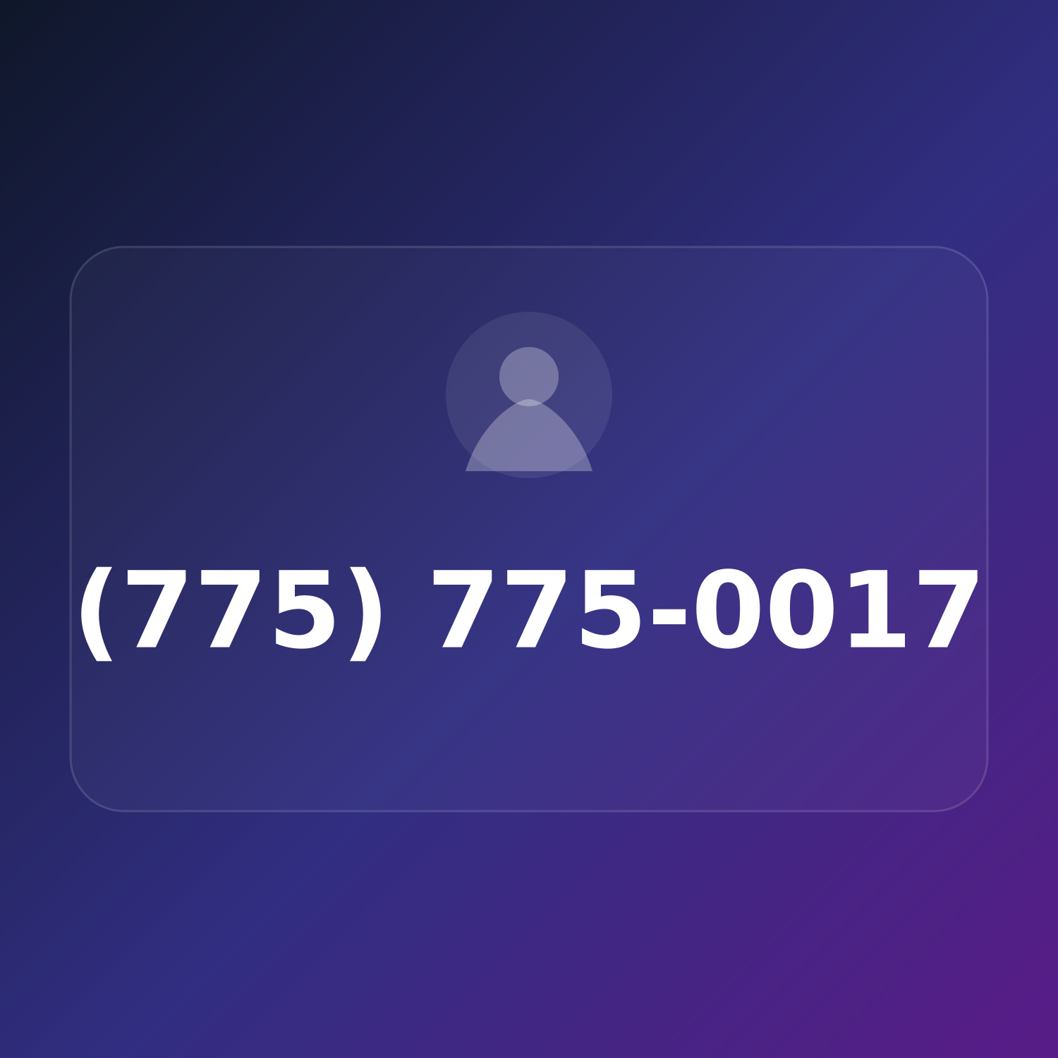 (775) 775-0017 product image