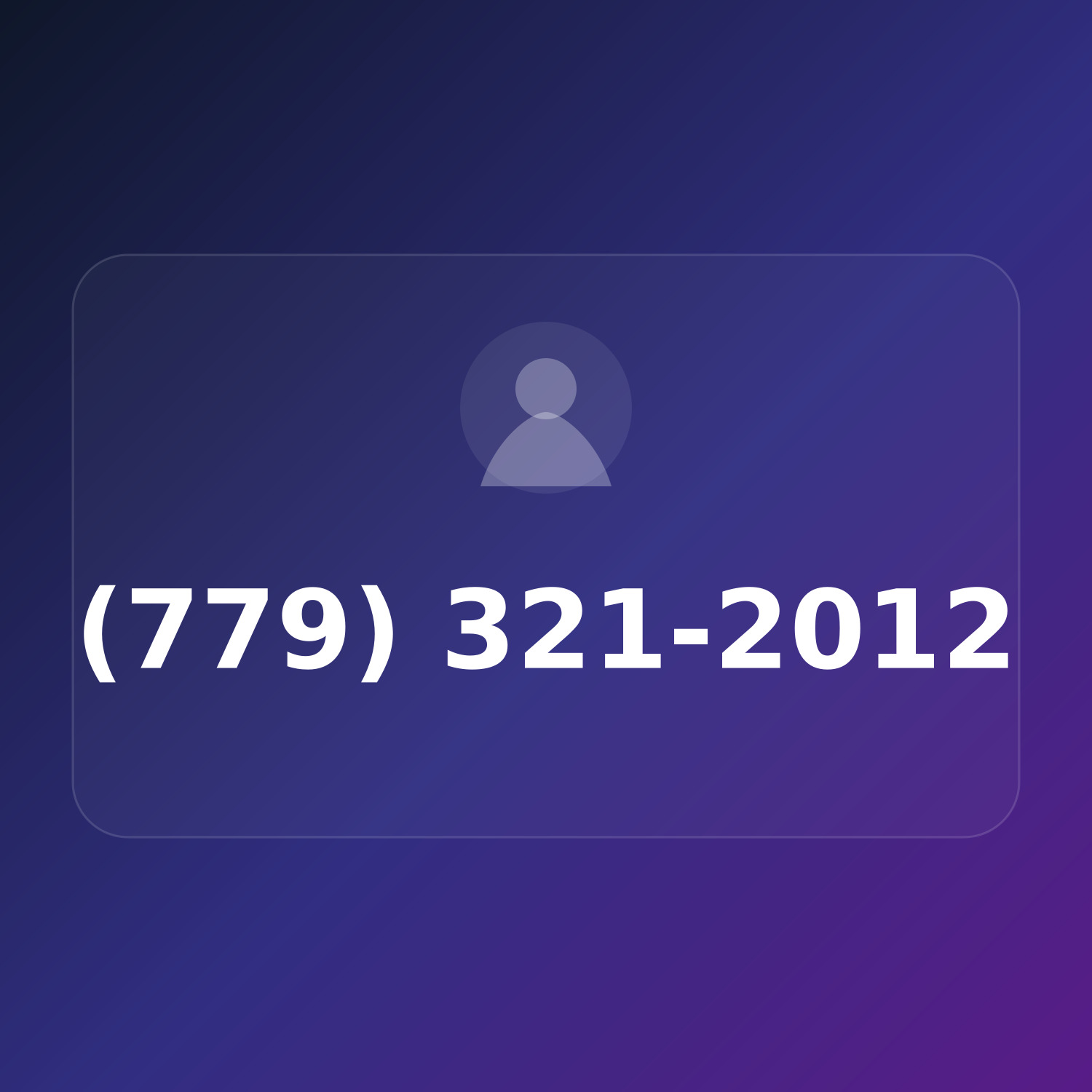 (779) 321-2012 product image