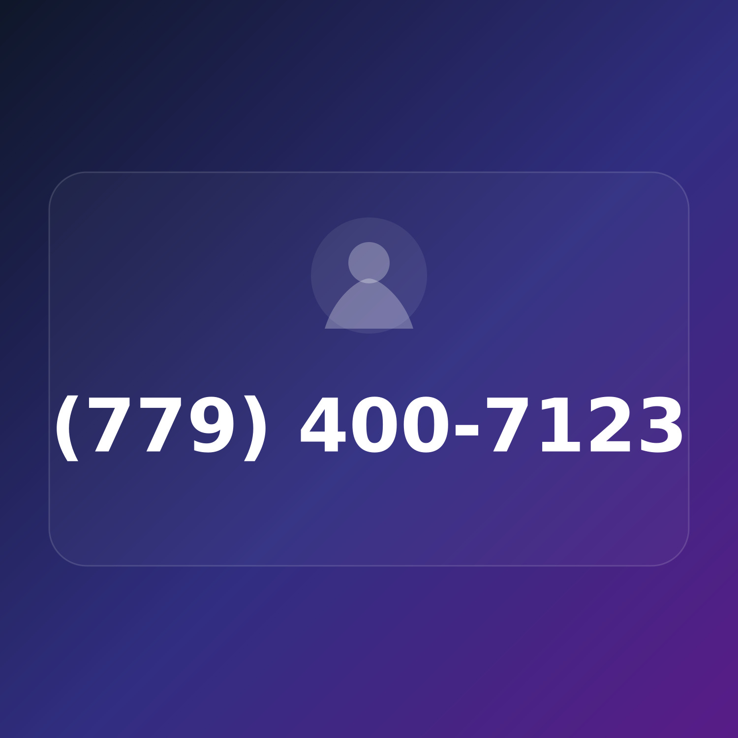 (779) 400-7123 product image