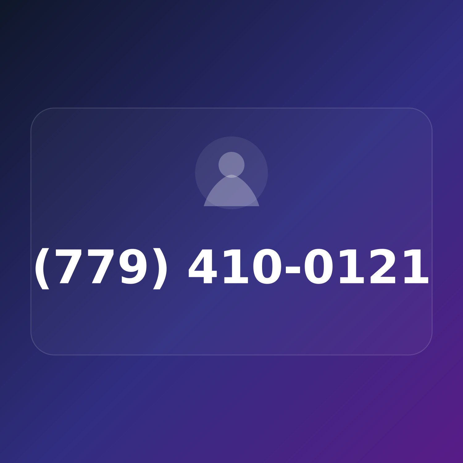 (779) 410-0121 product image