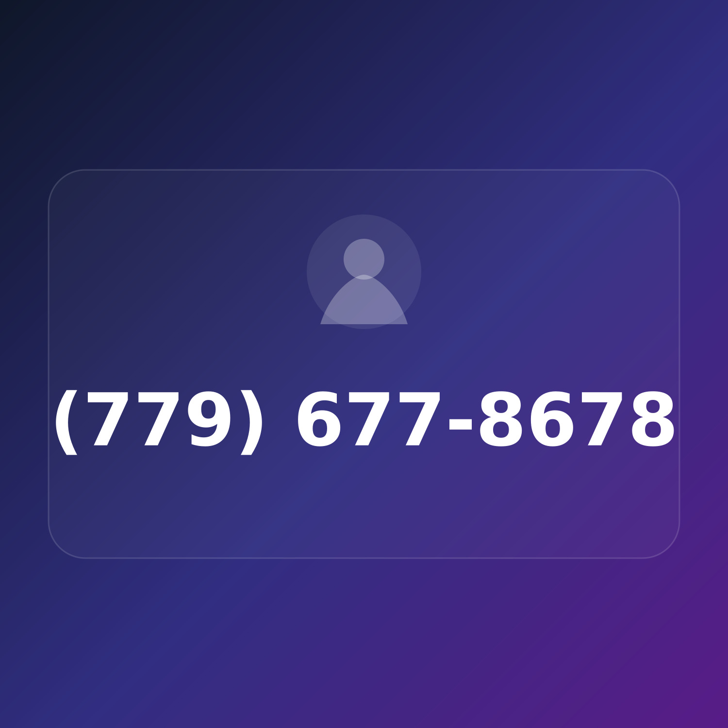 (779) 677-8678 product image