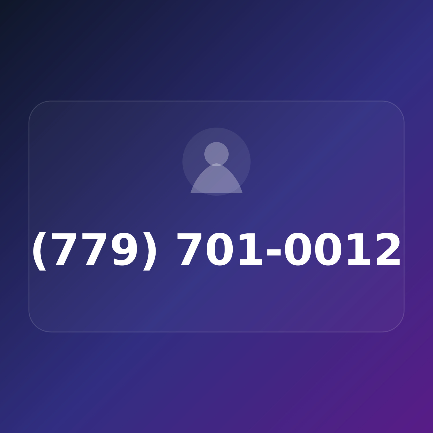 (779) 701-0012 product image