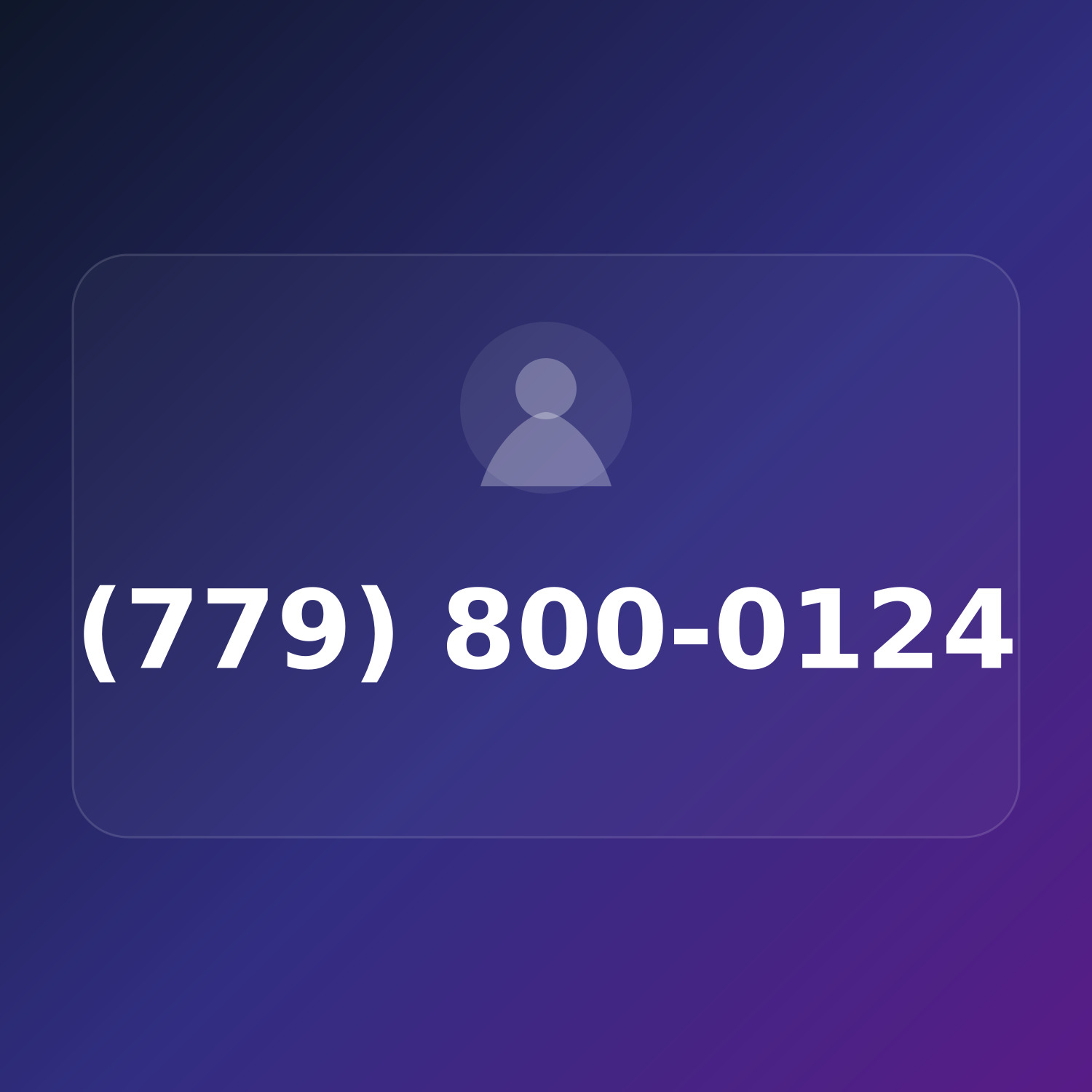 (779) 800-0124 product image