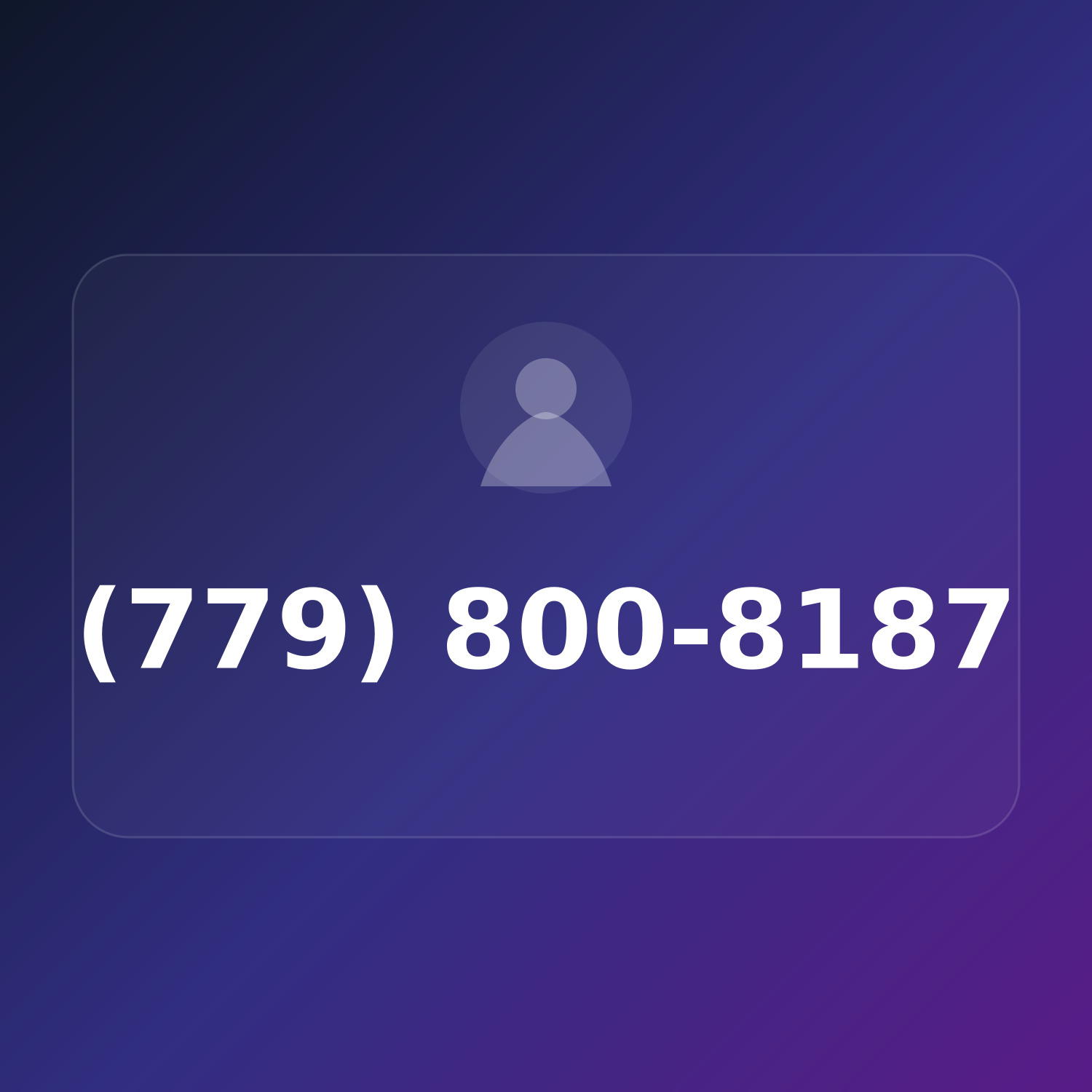 (779) 800-8187 product image