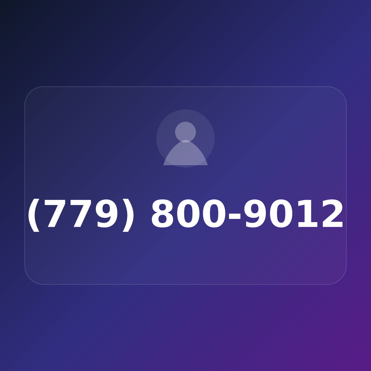 (779) 800-9012 product image