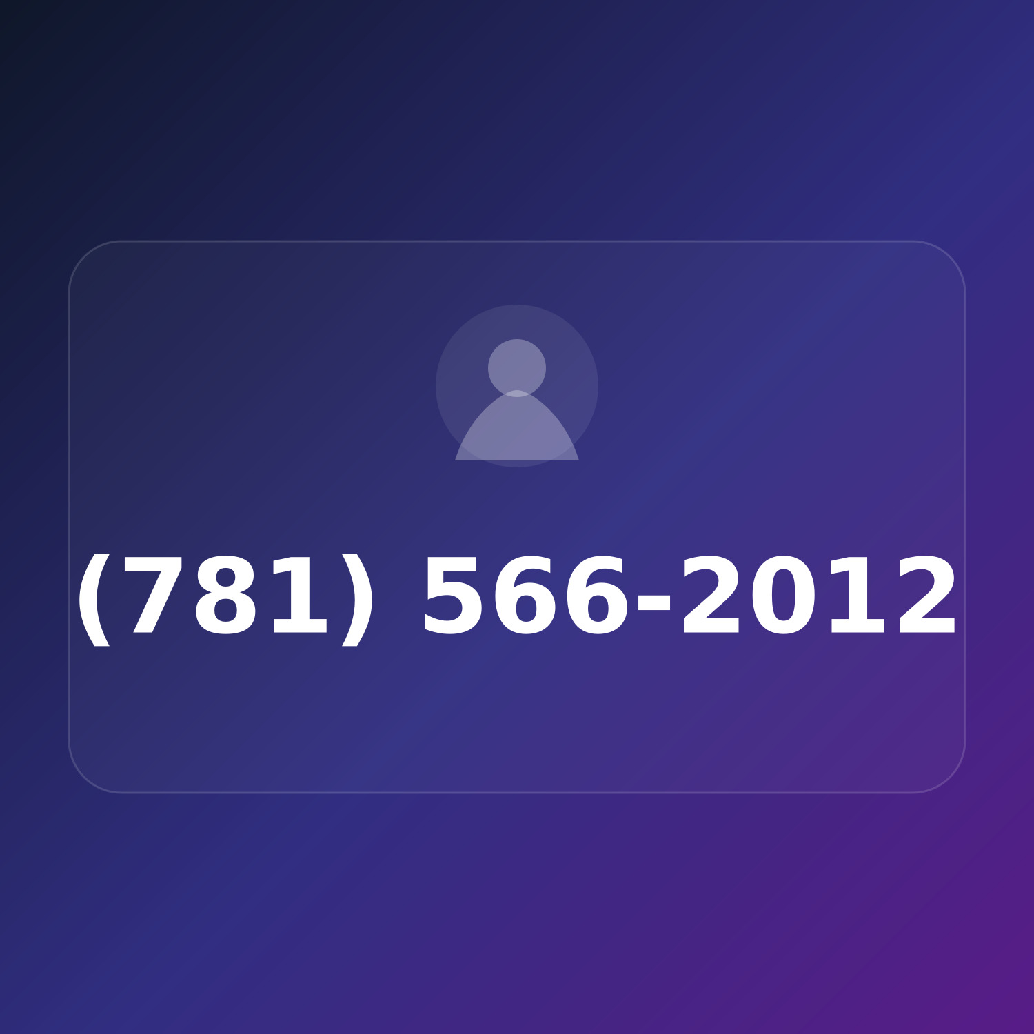 (781) 566-2012 product image