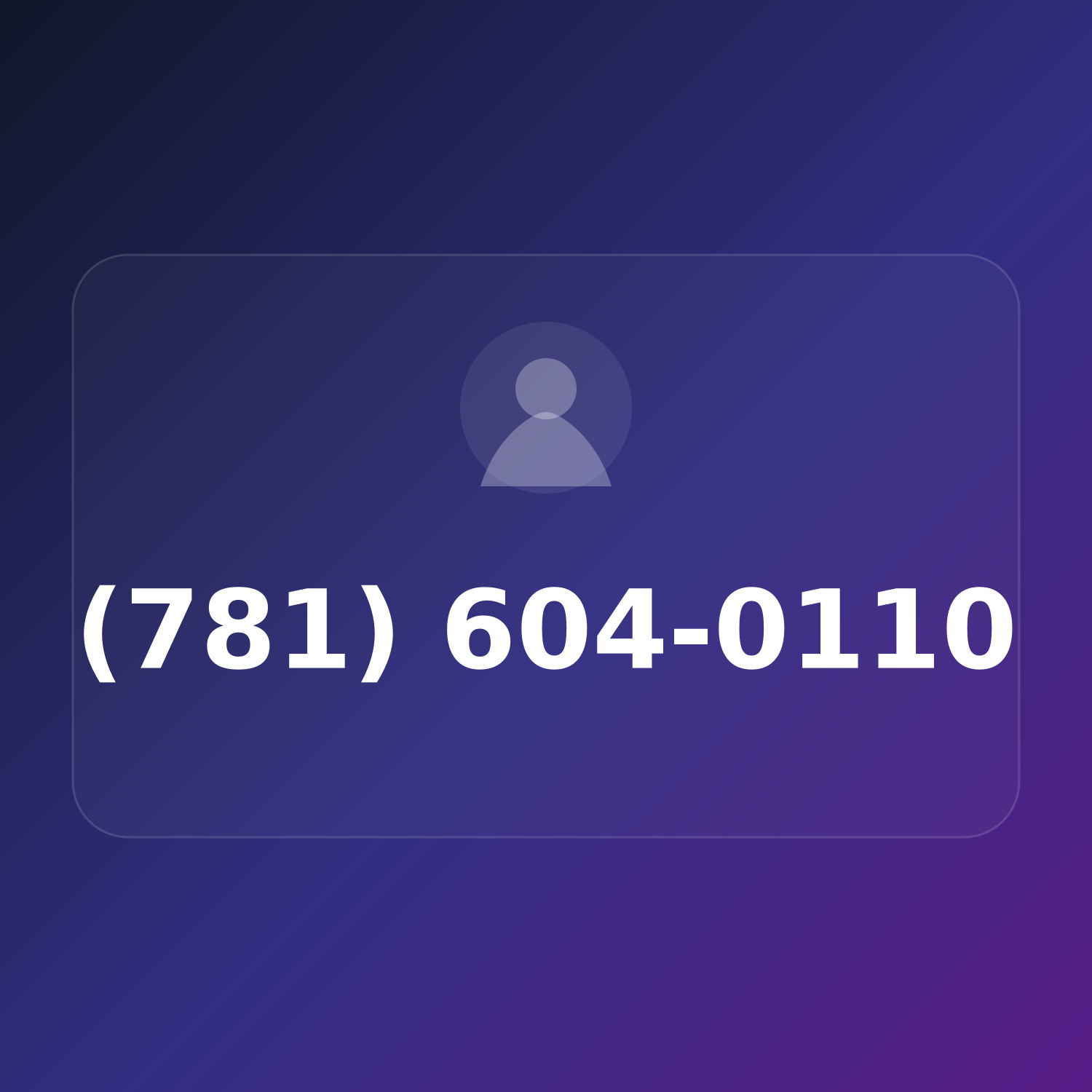 (781) 604-0110 product image