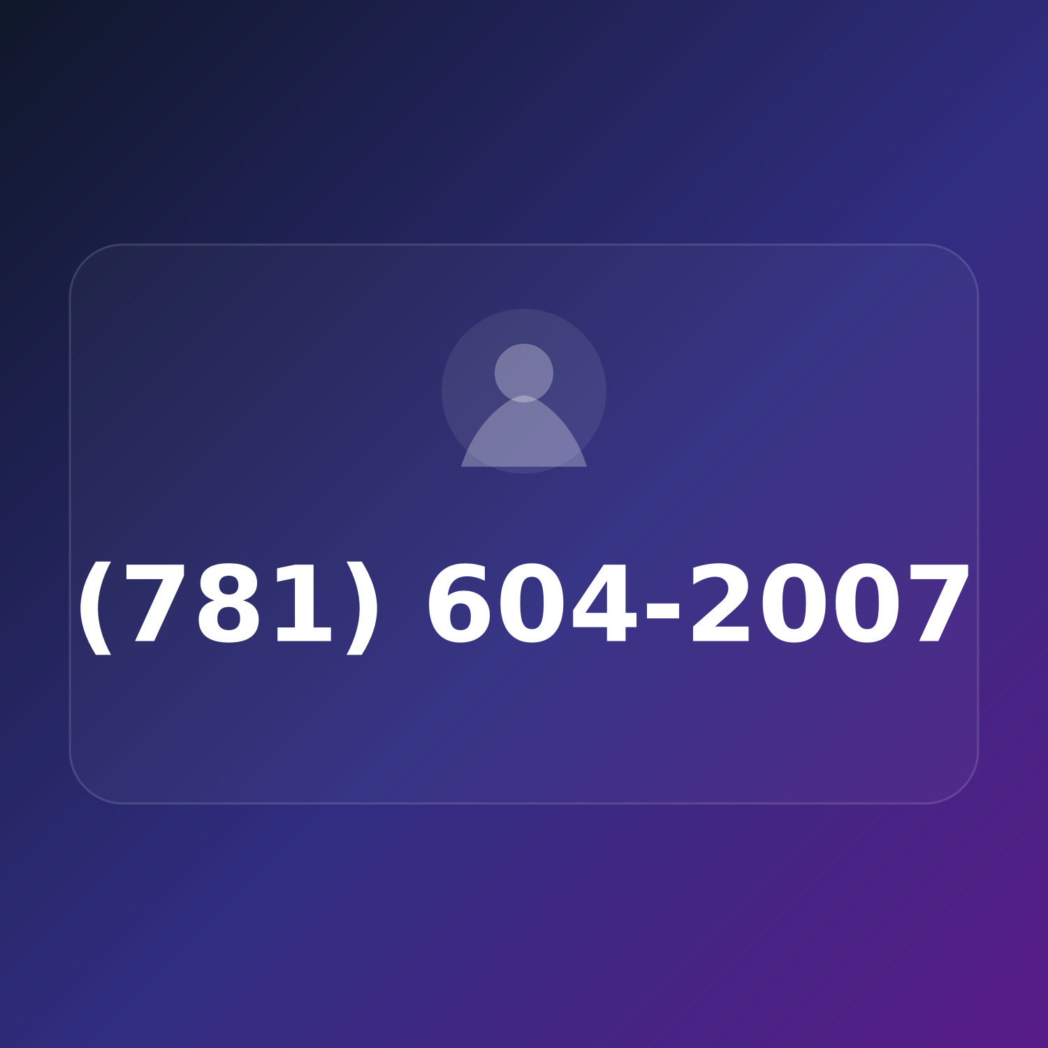 (781) 604-2007 product image