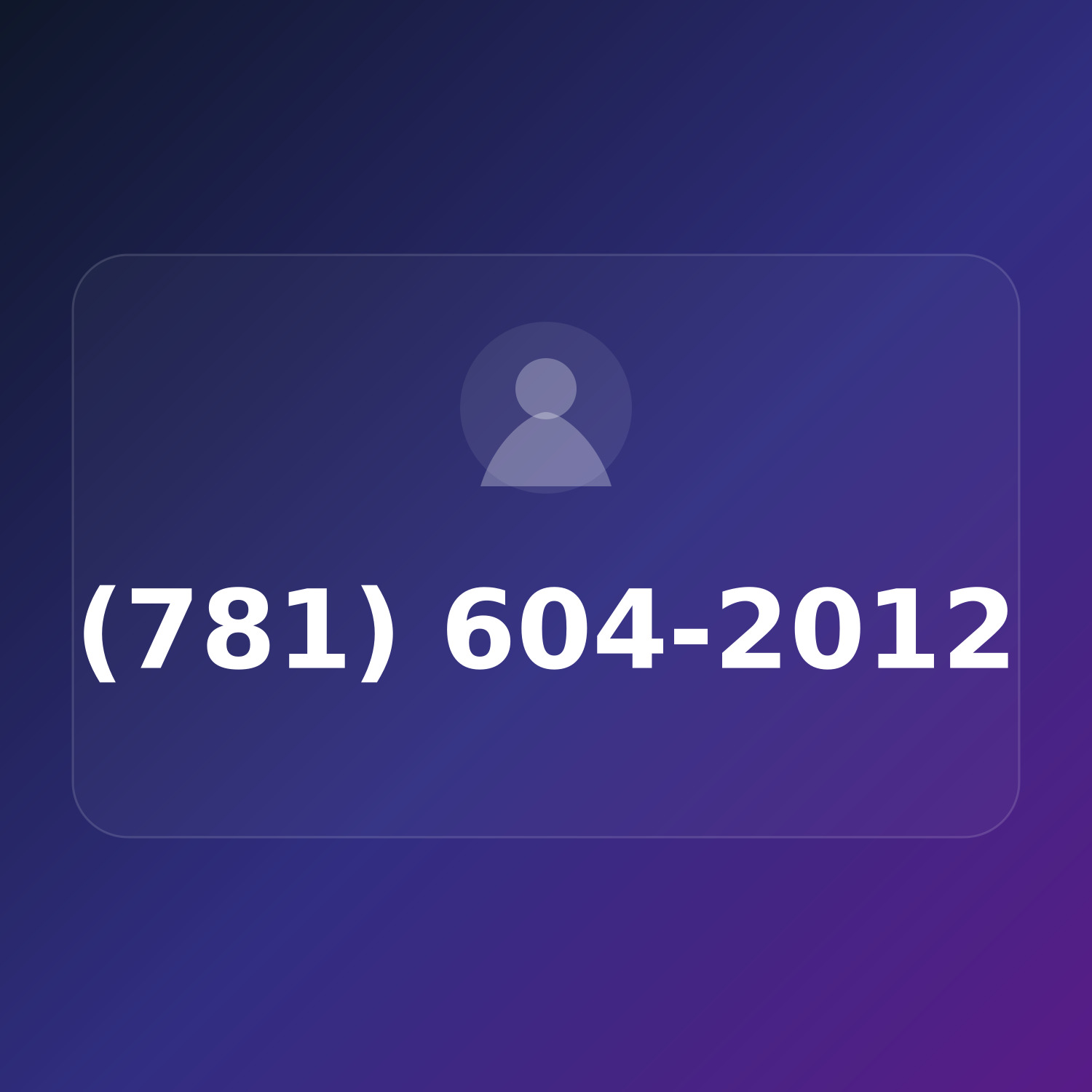 (781) 604-2012 product image