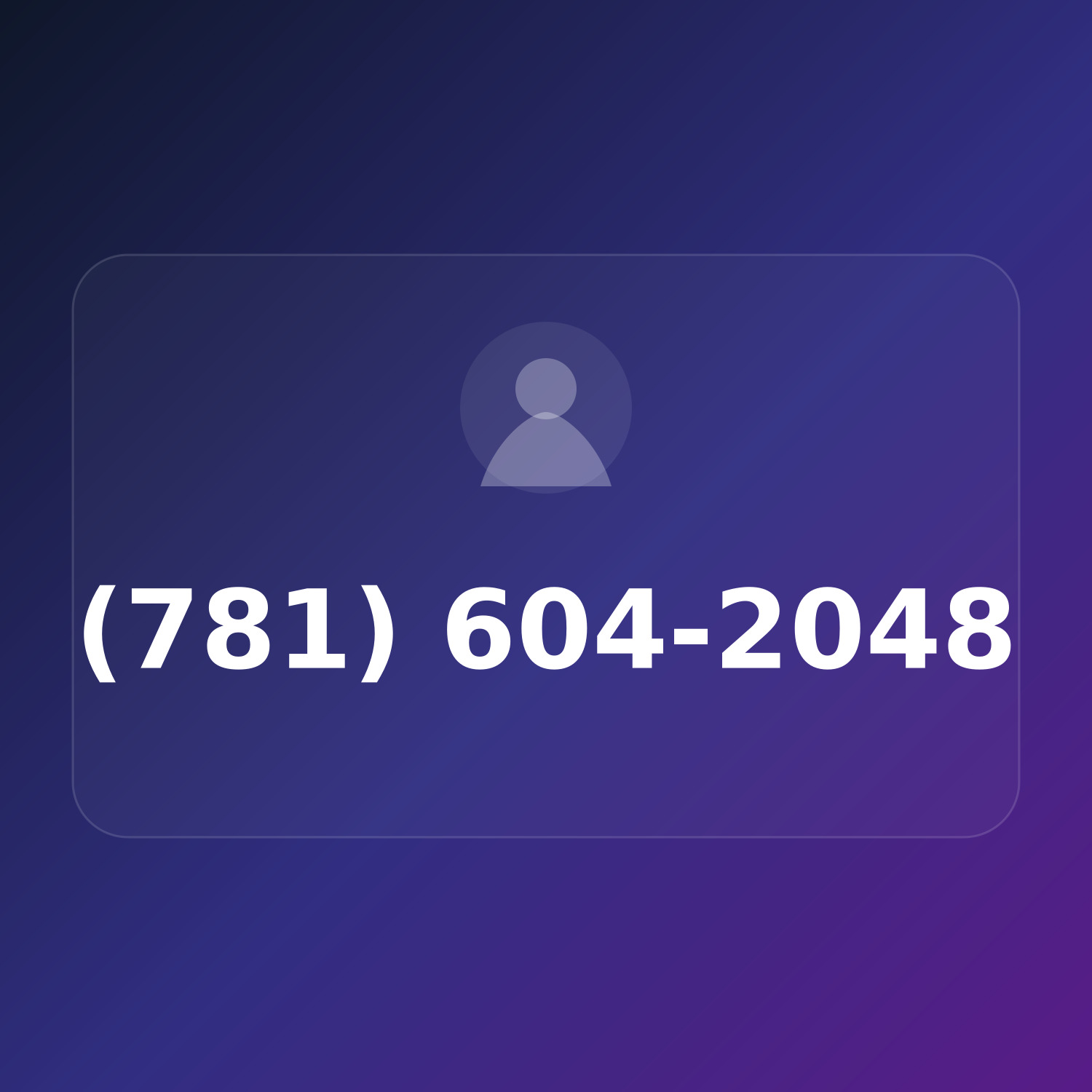 (781) 604-2048 product image