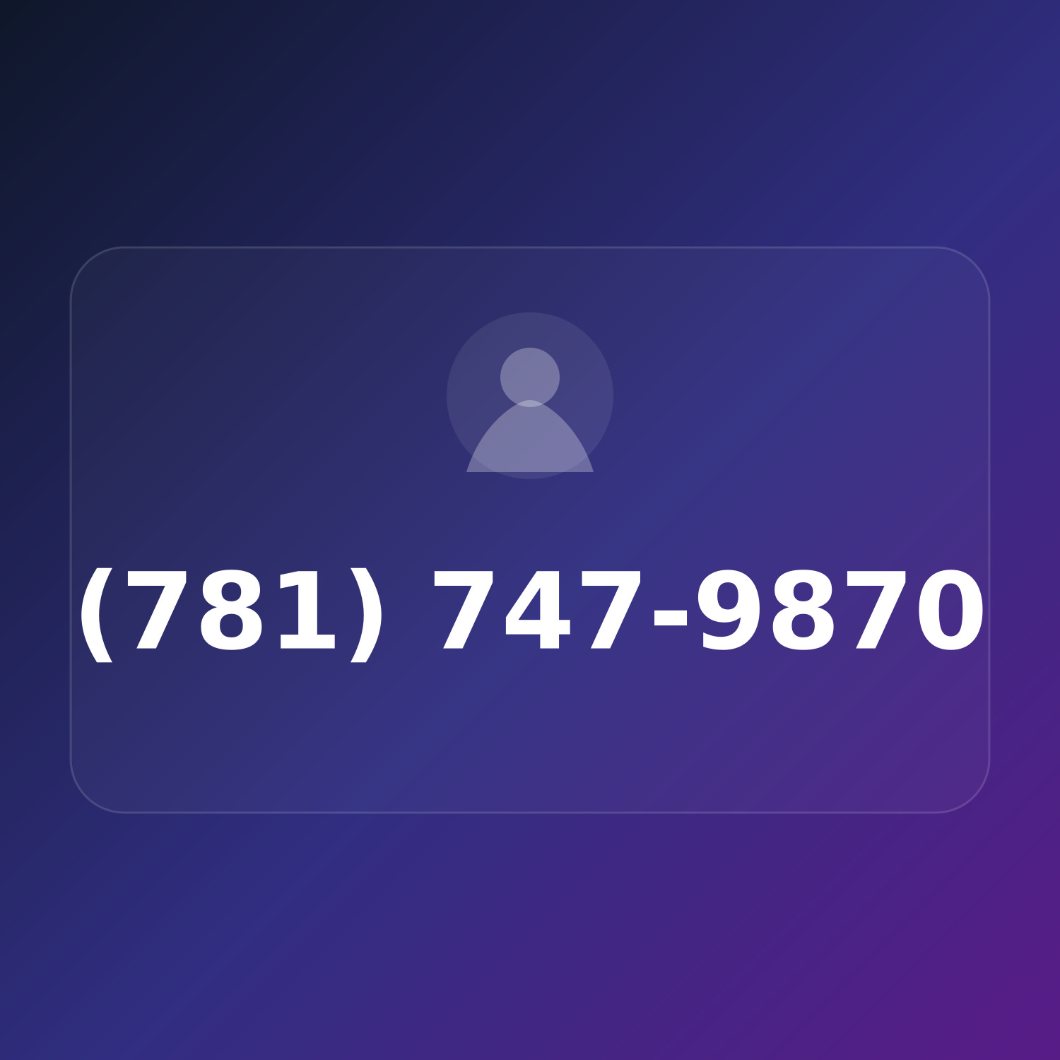 (781) 747-YVR0 product image