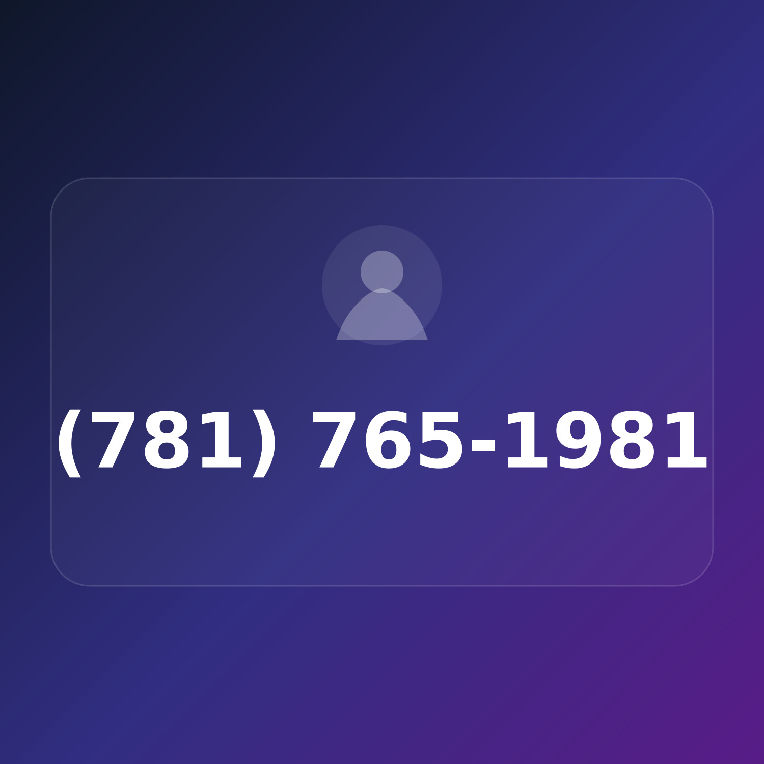 (781) 765-1981 product image