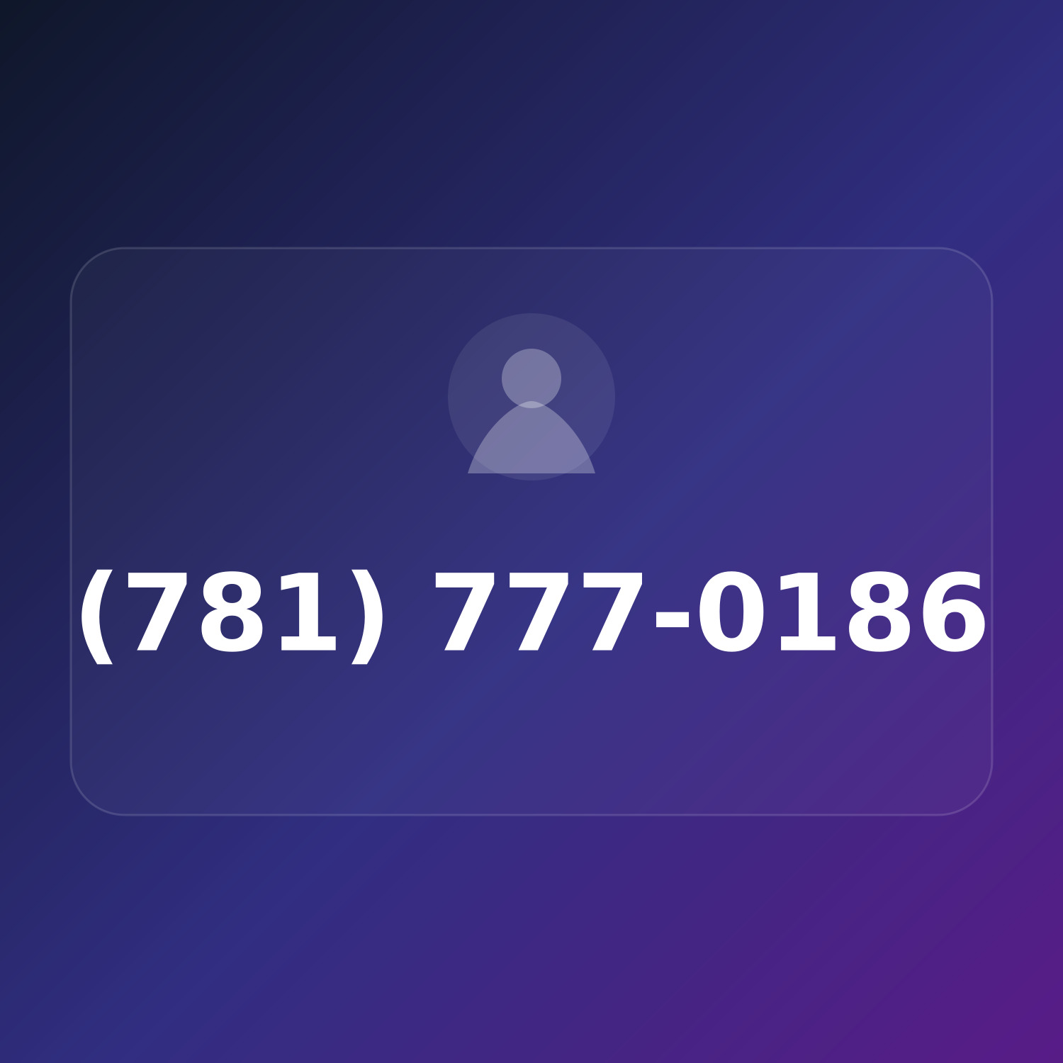 (781) 777-0186 product image