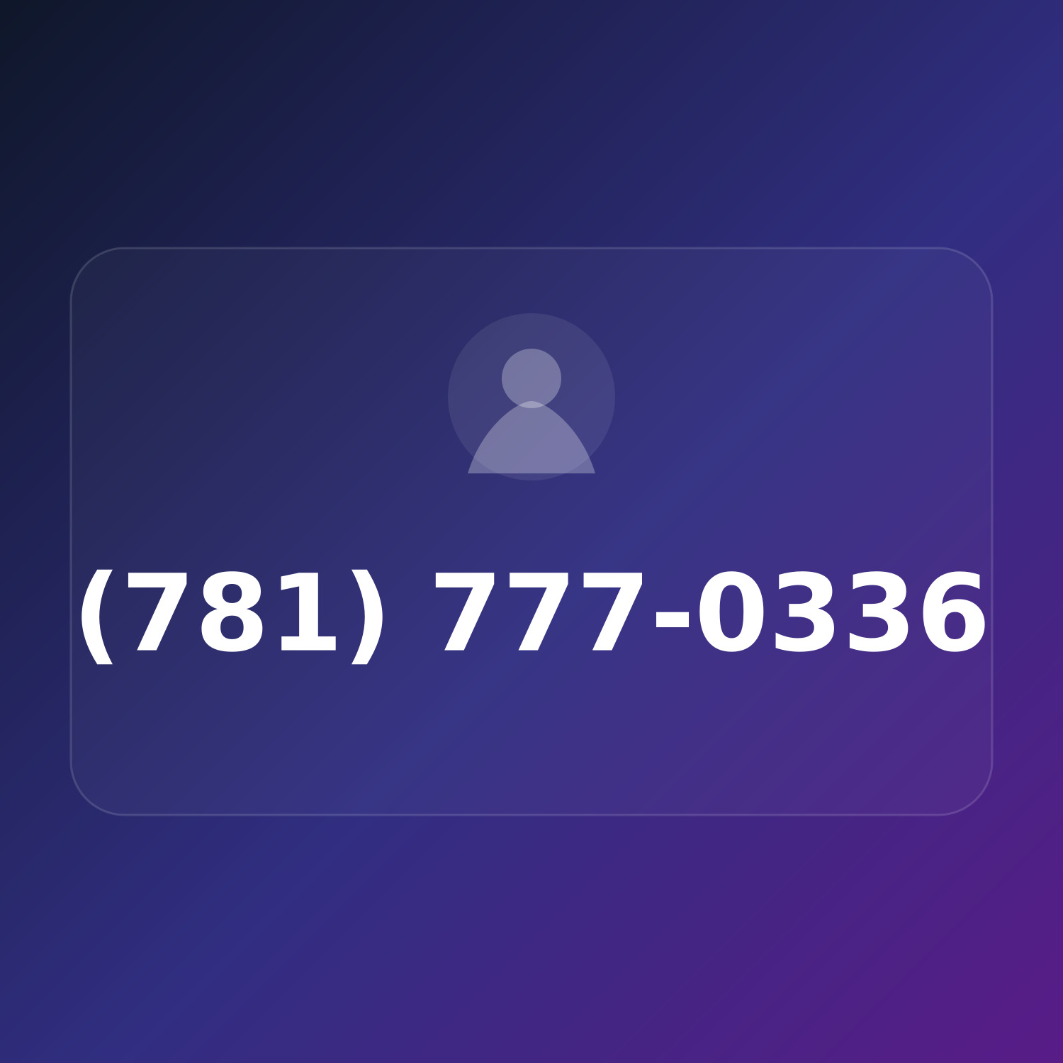 (781) 777-0336 product image