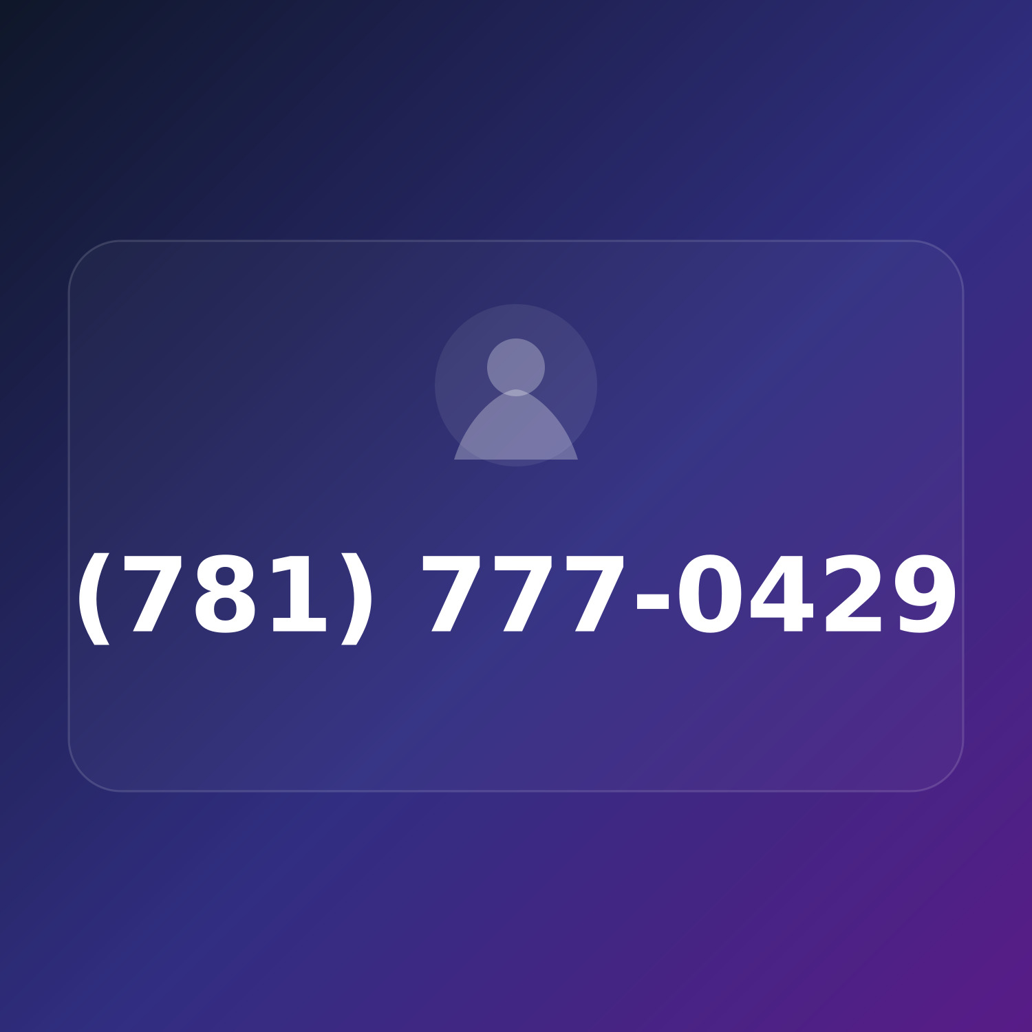 (781) 777-0429 product image