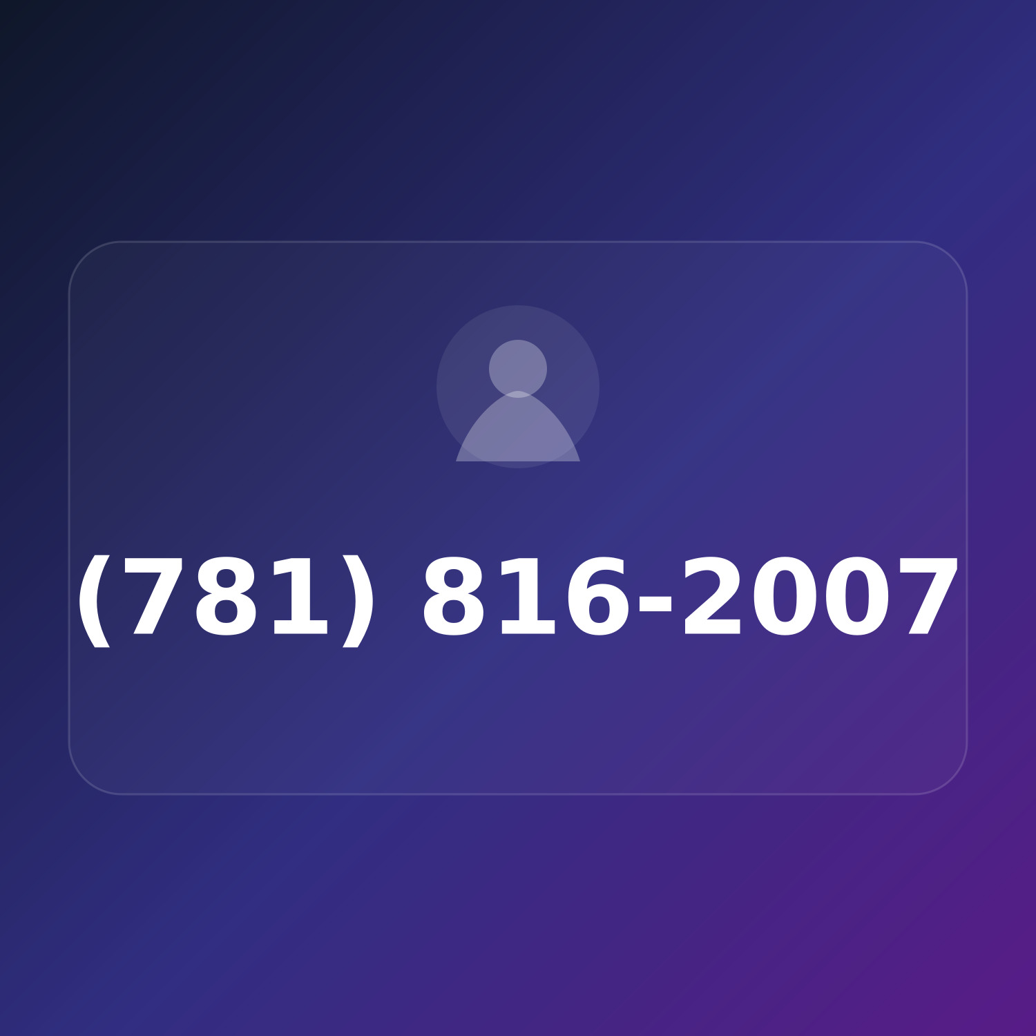 (781) 816-2007 product image