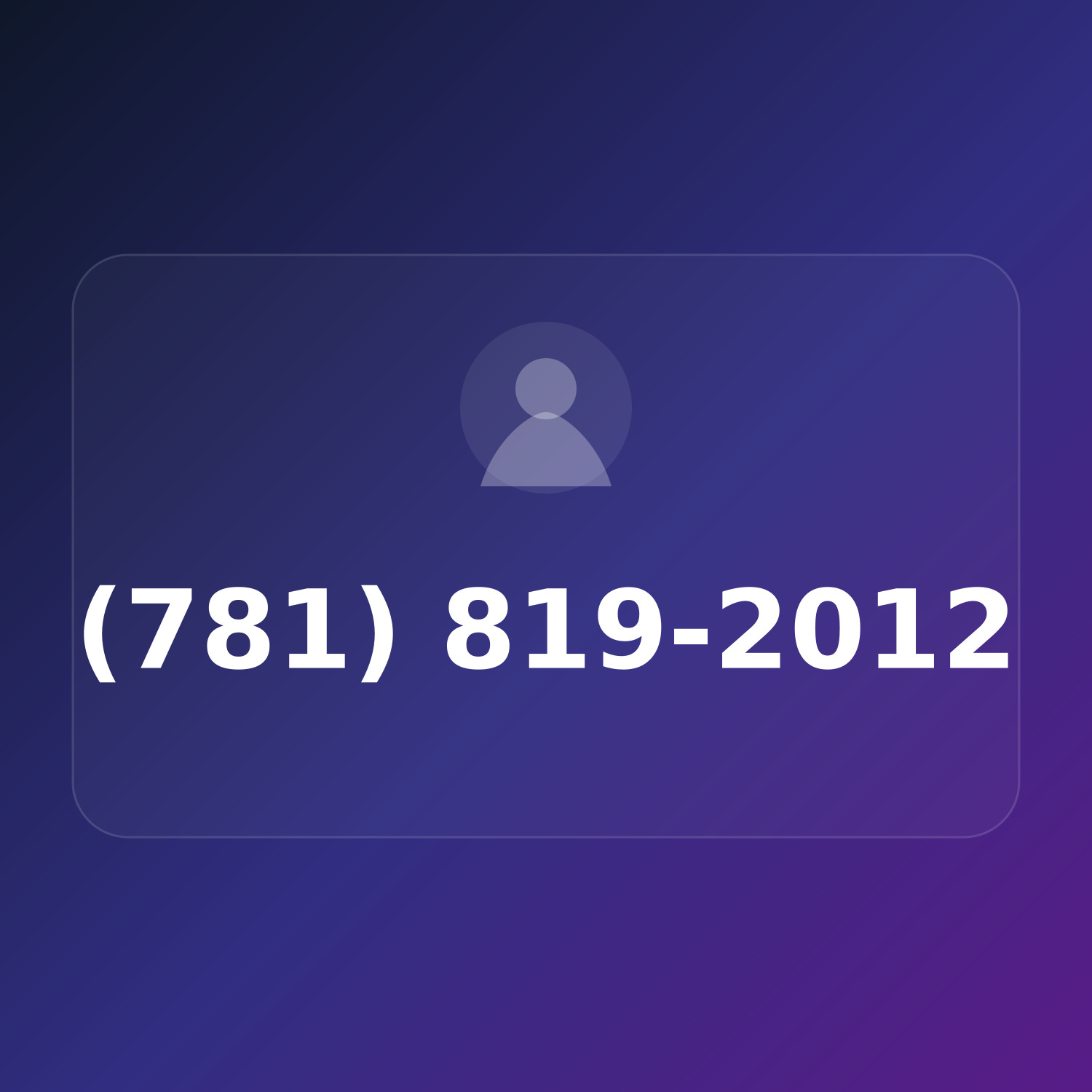 (781) 819-2012 product image