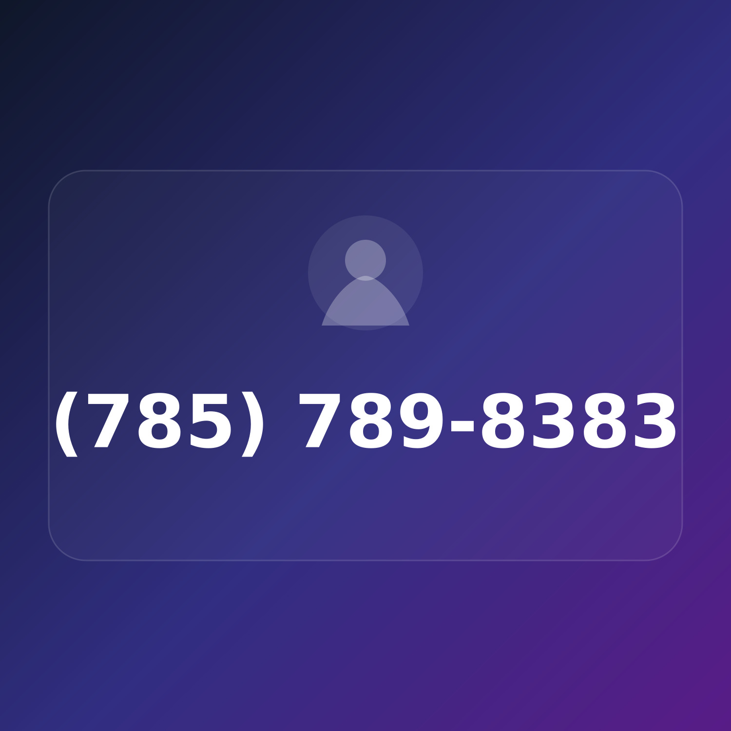 (785) 789-8383 product image