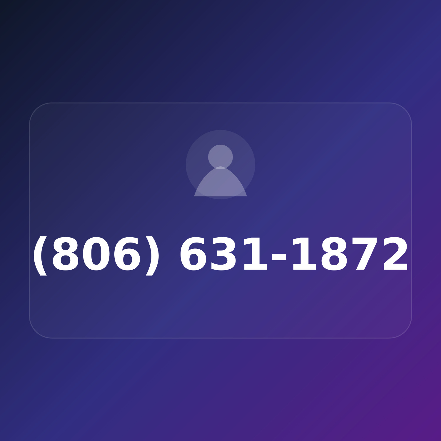 (806) 631-1872 product image
