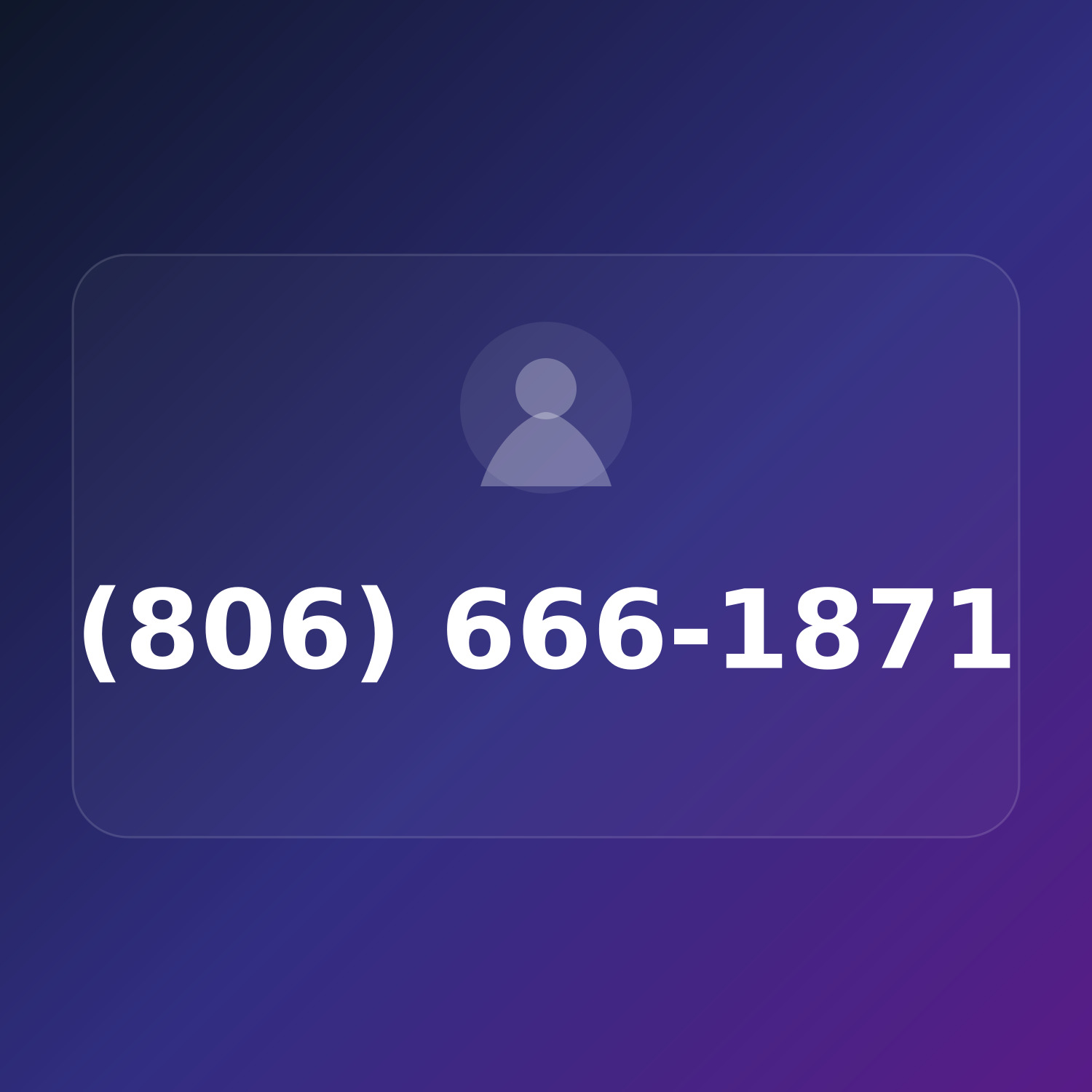 (806) 666-1871 product image