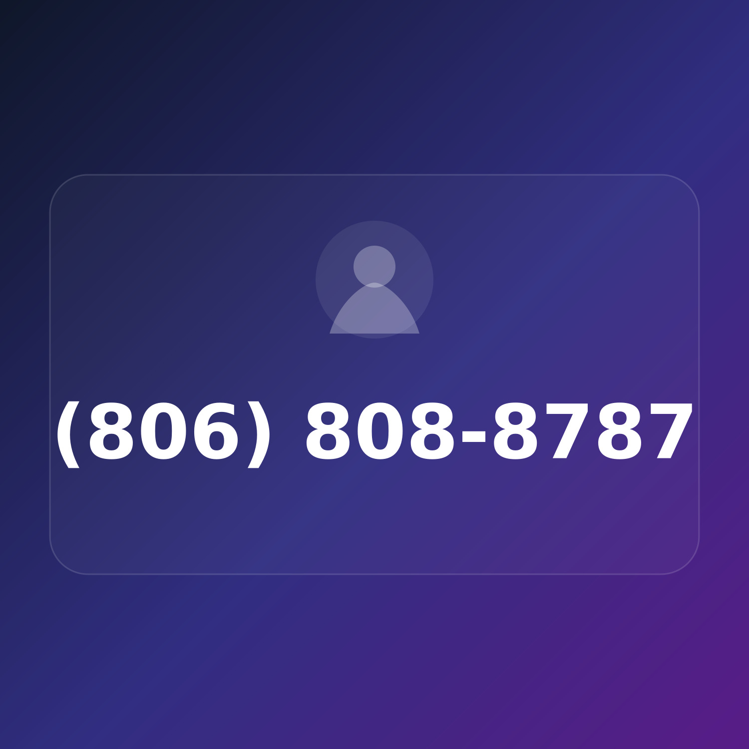(806) 808-8787 product image