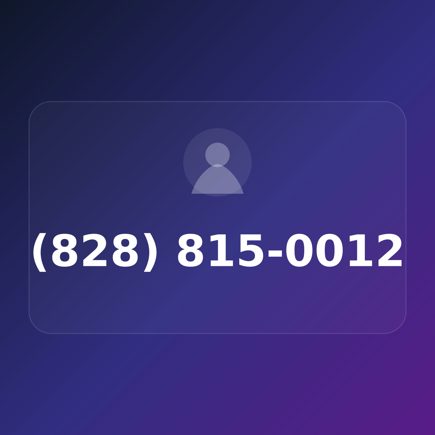(828) 815-0012 product image